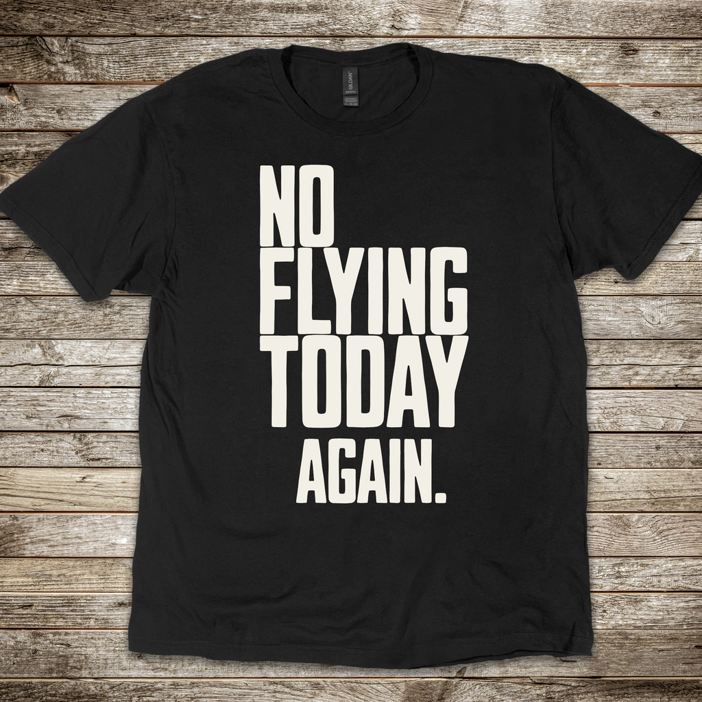 No Flying Today Again T-Shirt