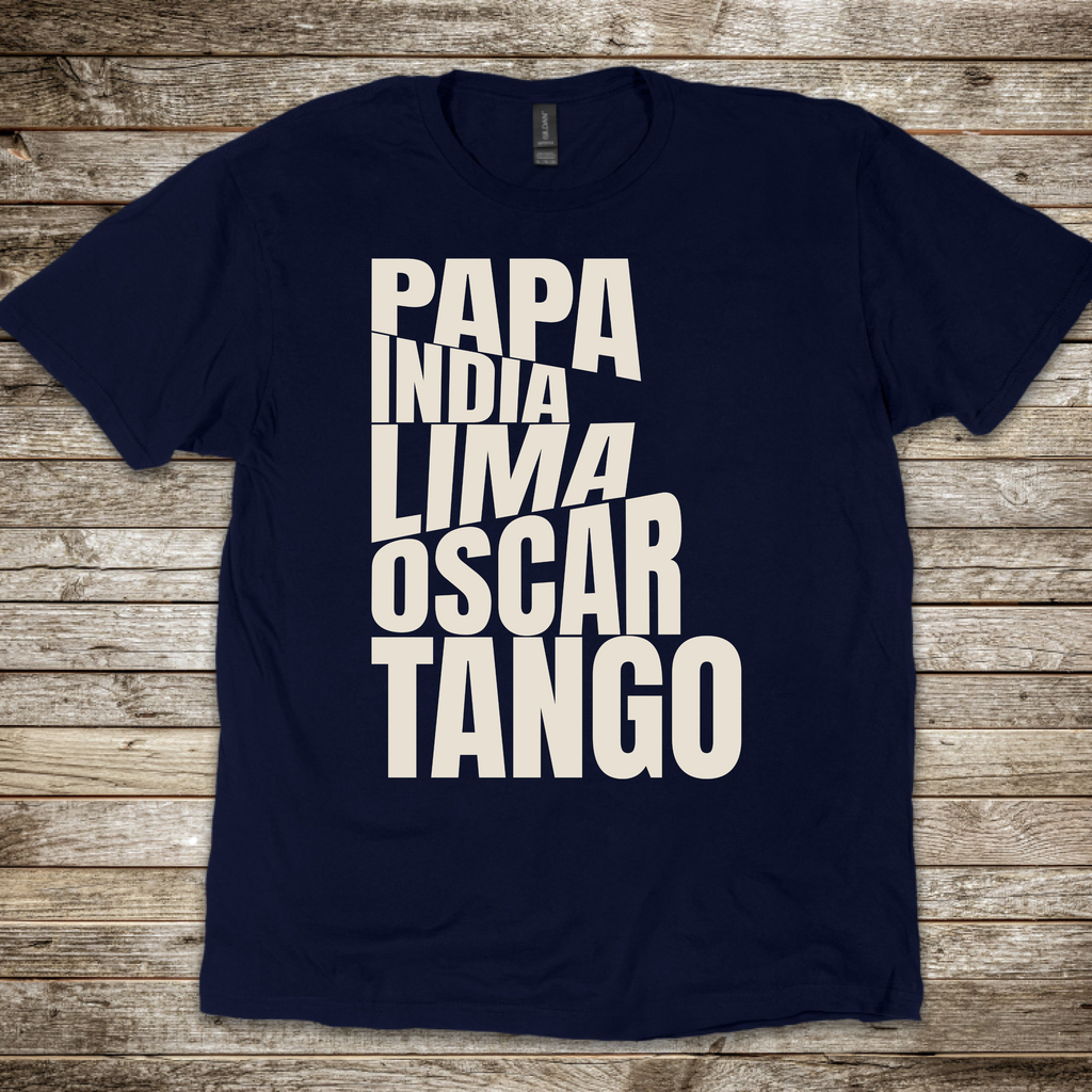 Pilot Alphabet T-Shirt