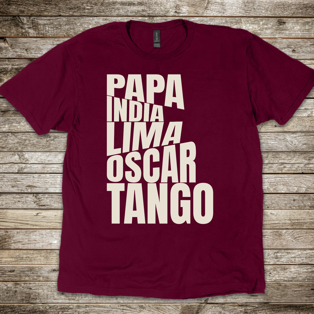 Pilot Alphabet T-Shirt