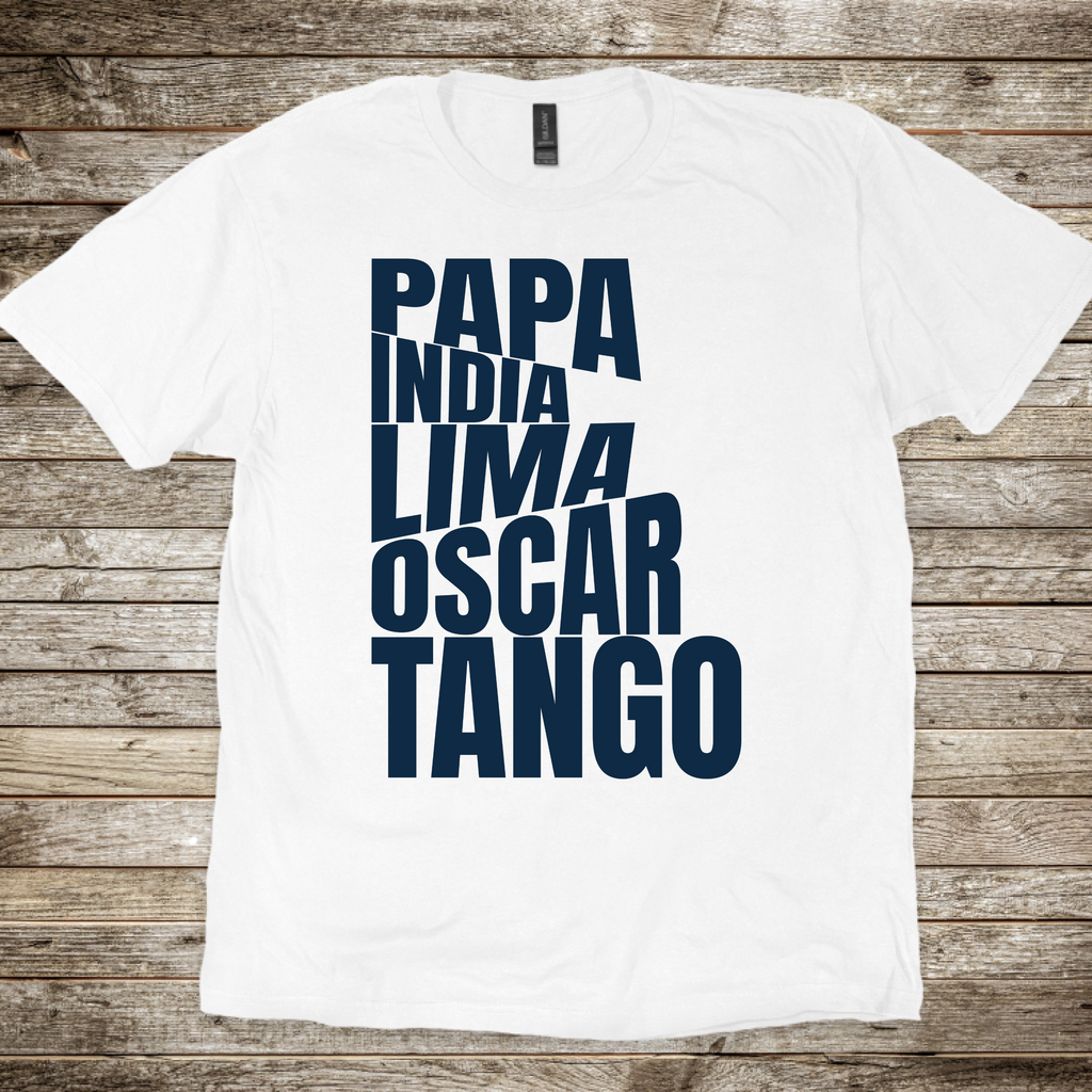 Pilot Alphabet T-Shirt