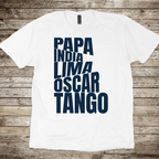 Pilot Alphabet T-Shirt