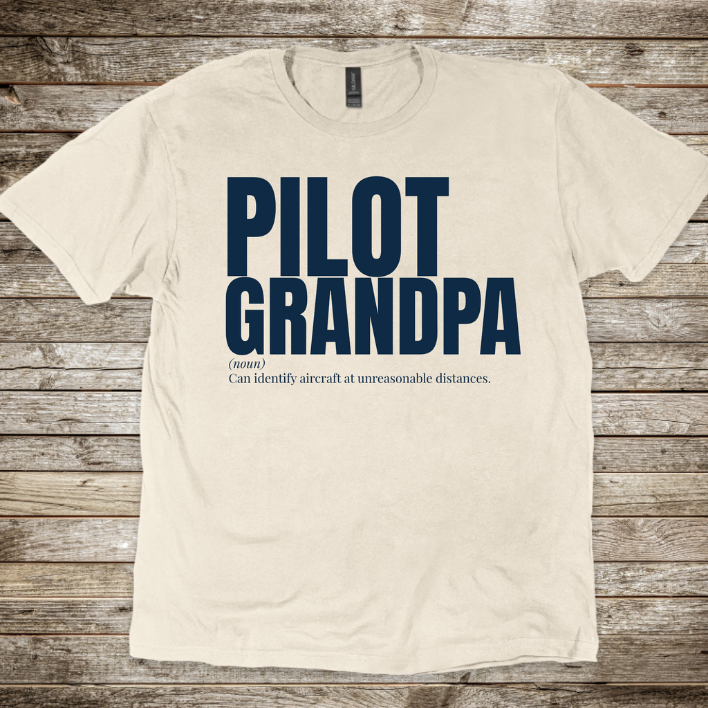 Pilot Grandpa T-Shirt