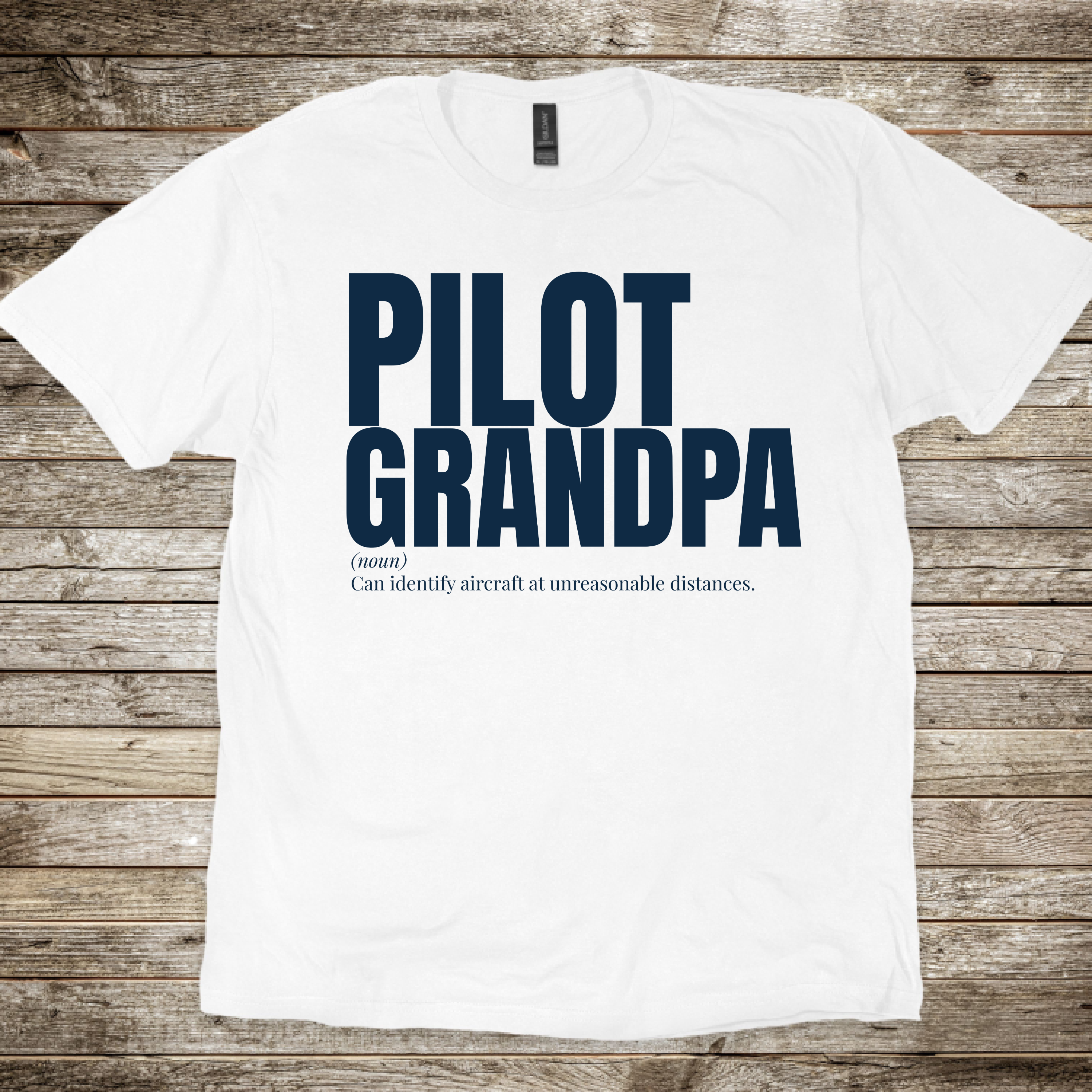 Pilot Grandpa T-Shirt
