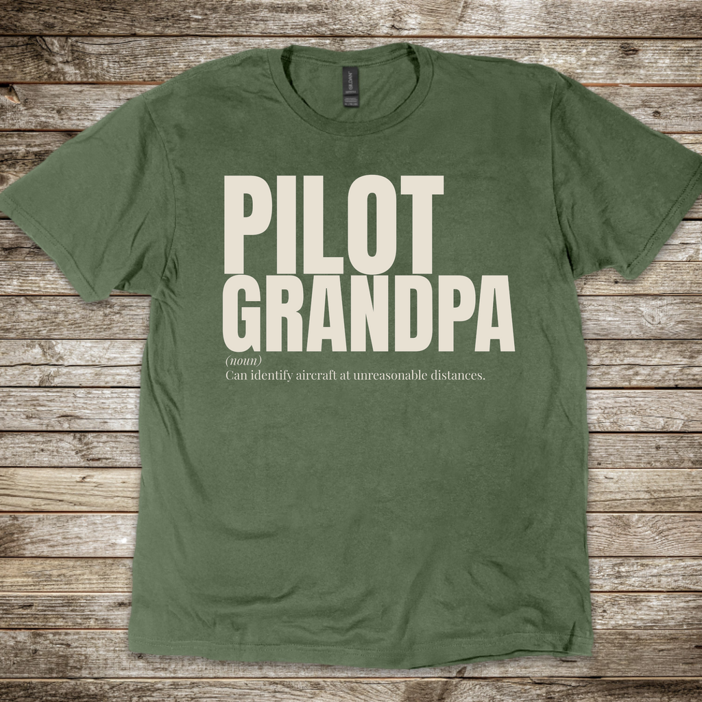 Pilot Grandpa T-Shirt