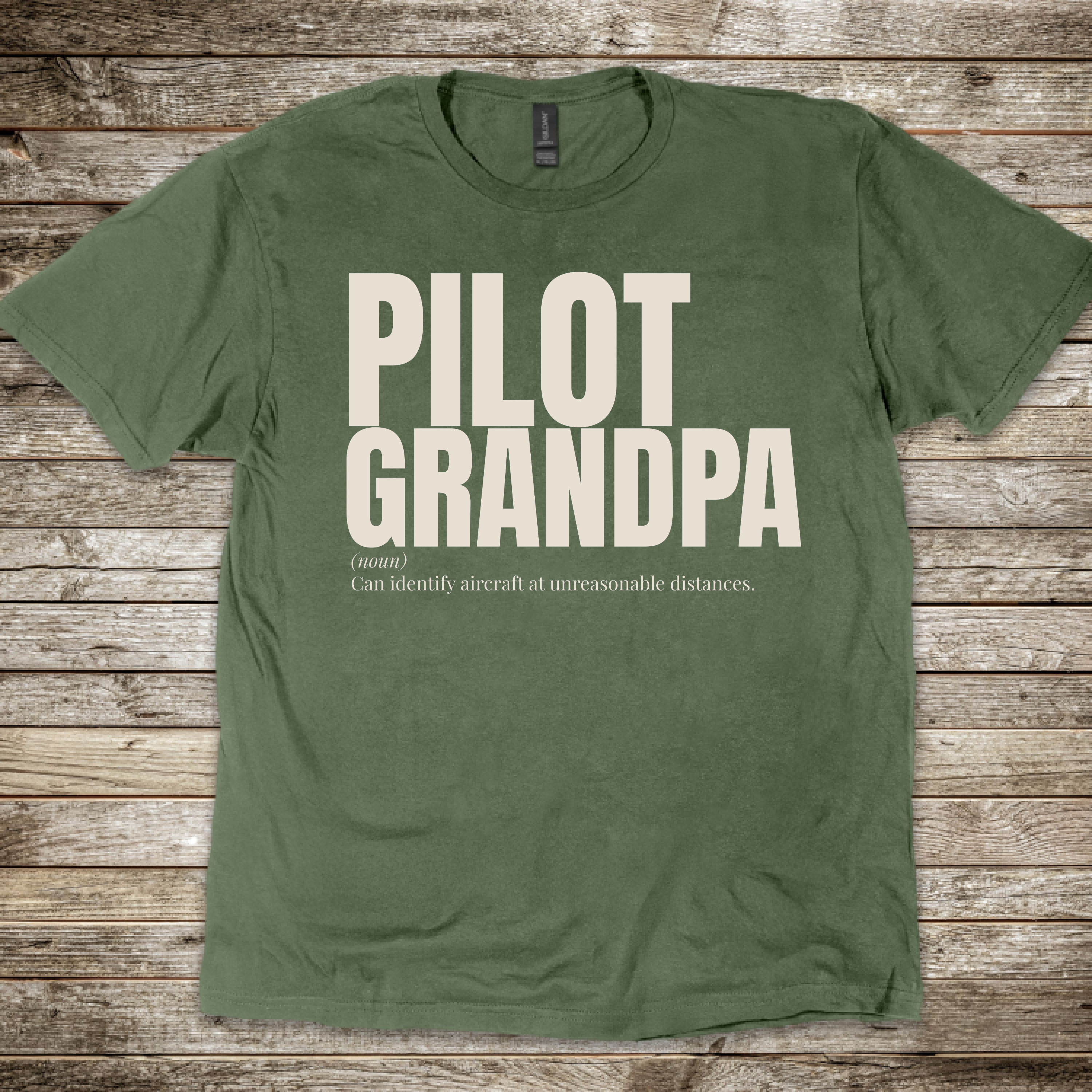 Pilot Grandpa T-Shirt