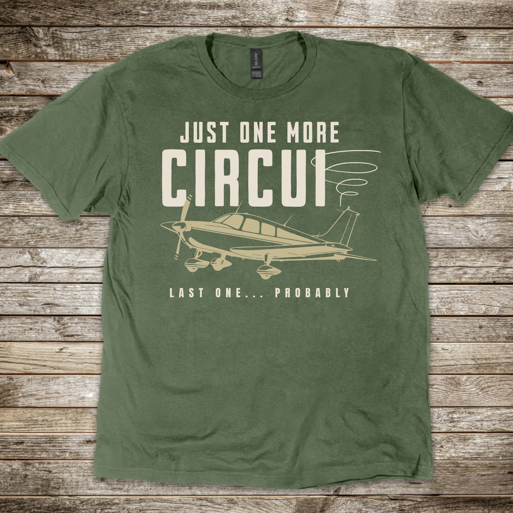 Just One More Circuit T-shirt