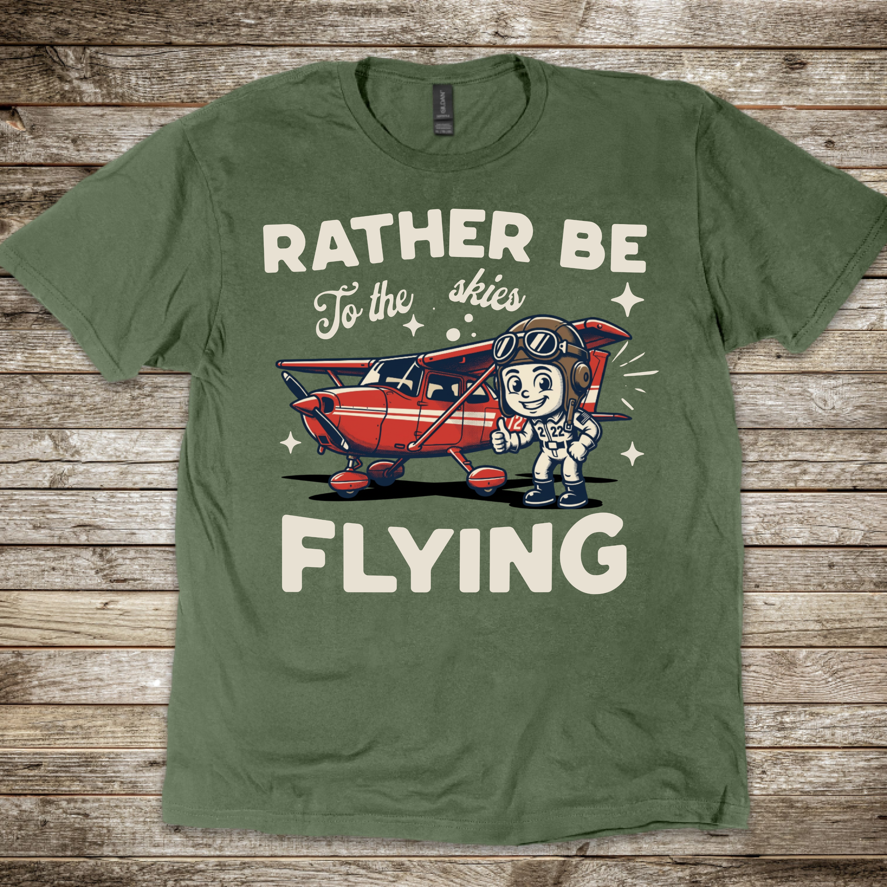 Rather Be Flying T-shirt