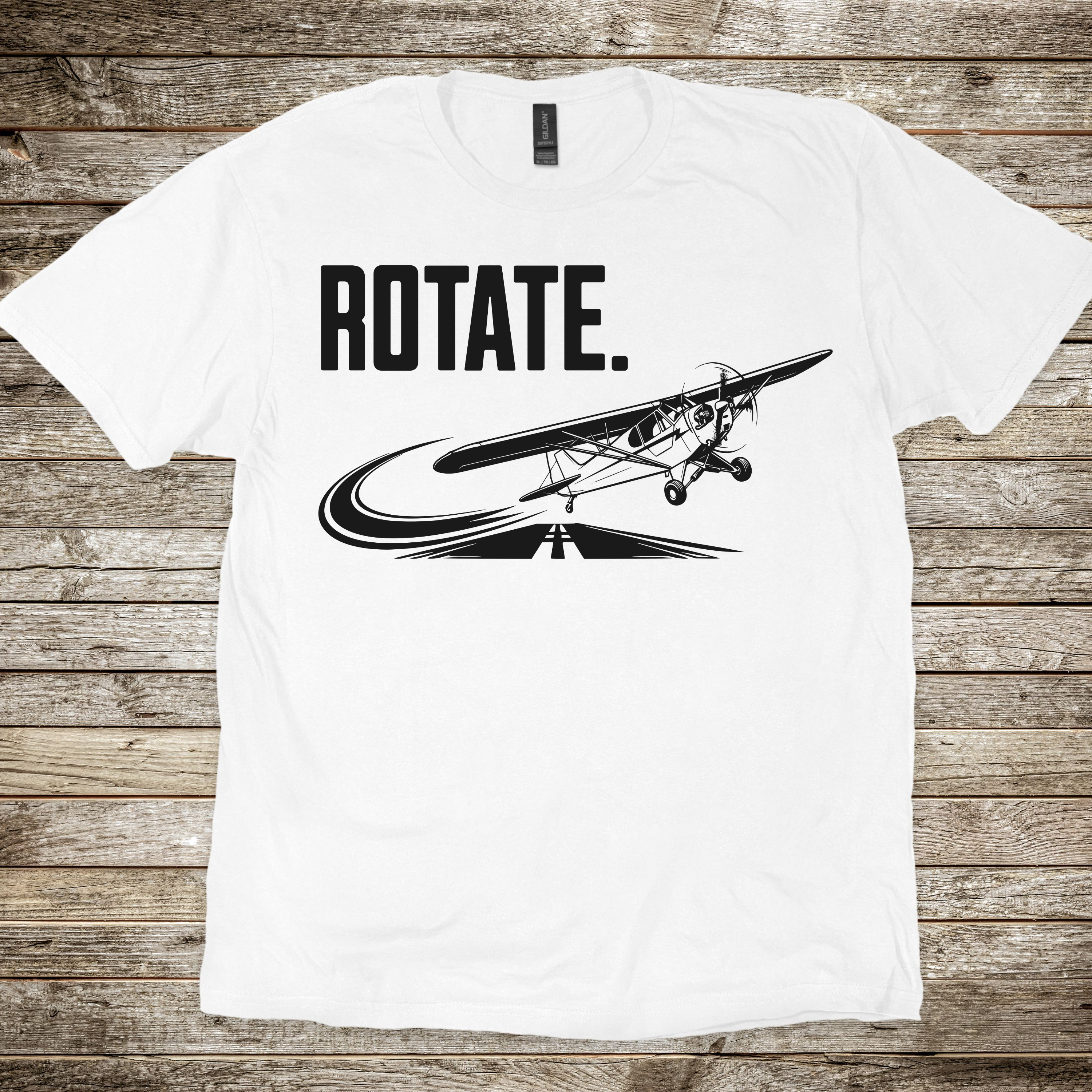 Rotate Piper Cub T-shirt