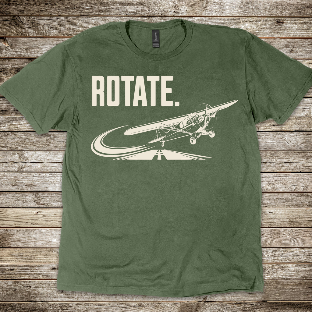 Rotate Piper Cub T-shirt