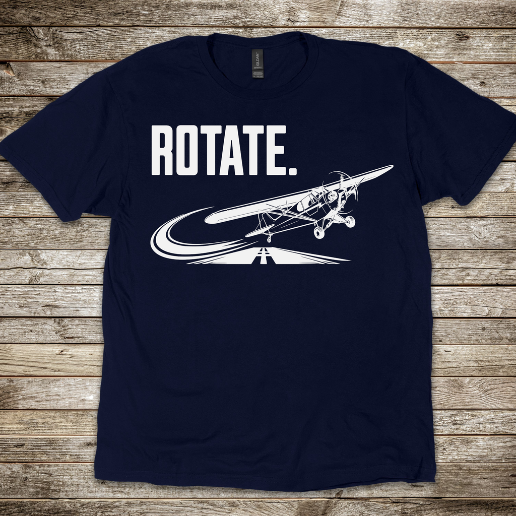 Rotate Piper Cub T-shirt