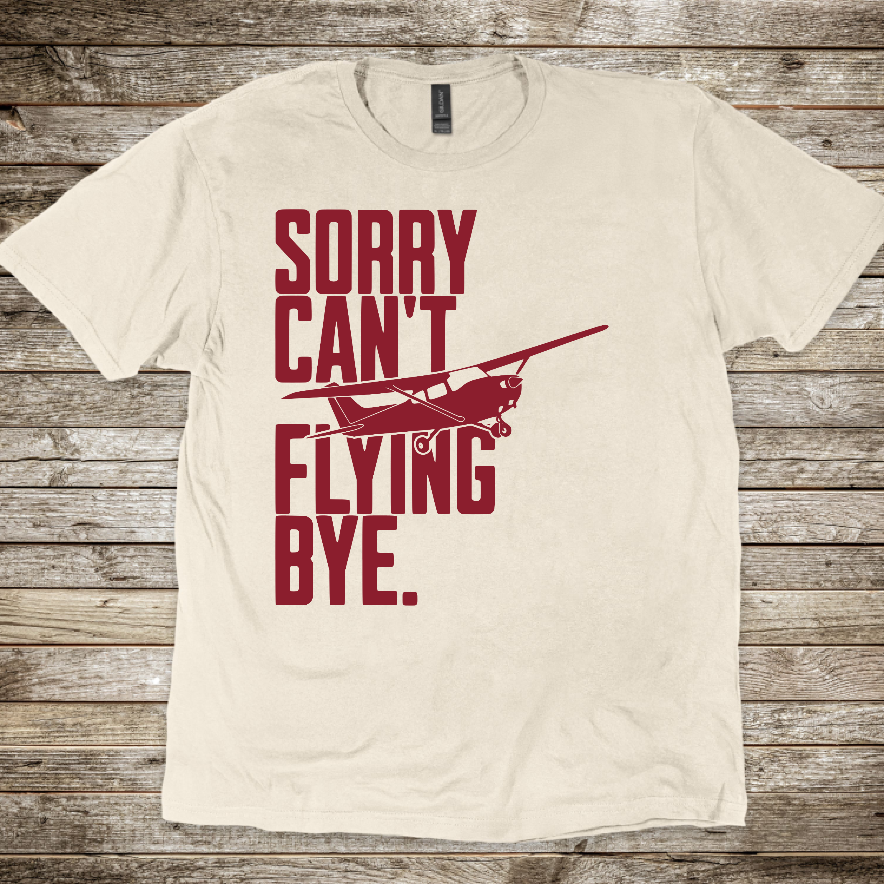 Sorry Can't Cessna T-shirt
