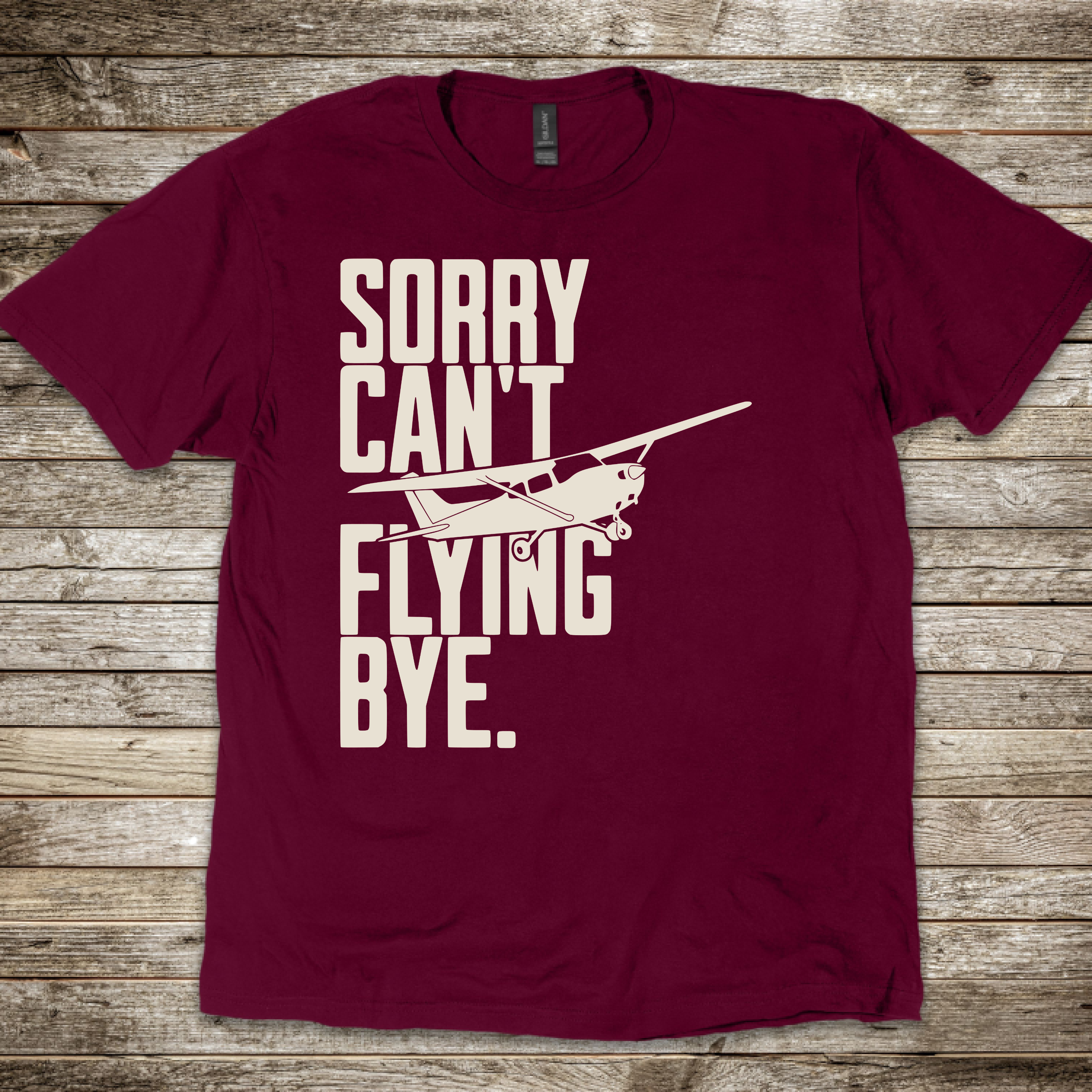 Sorry Can't Cessna T-shirt