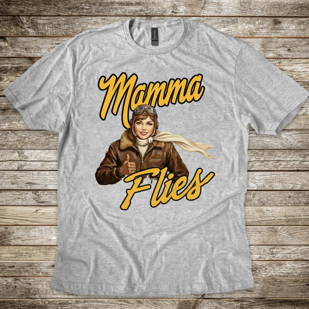 Mamma Flies T-shirt