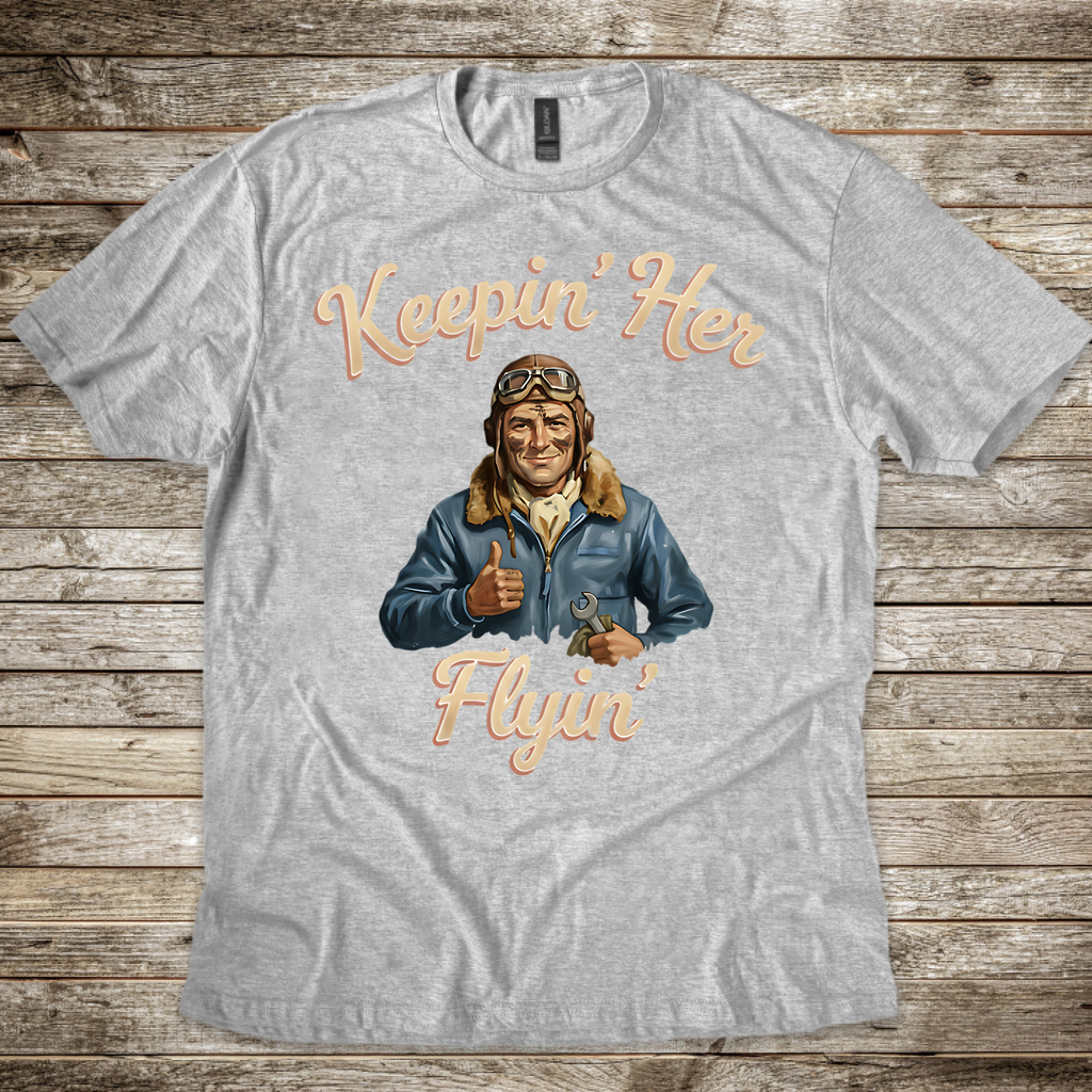 Keepin' Her Flyin' T-shirt