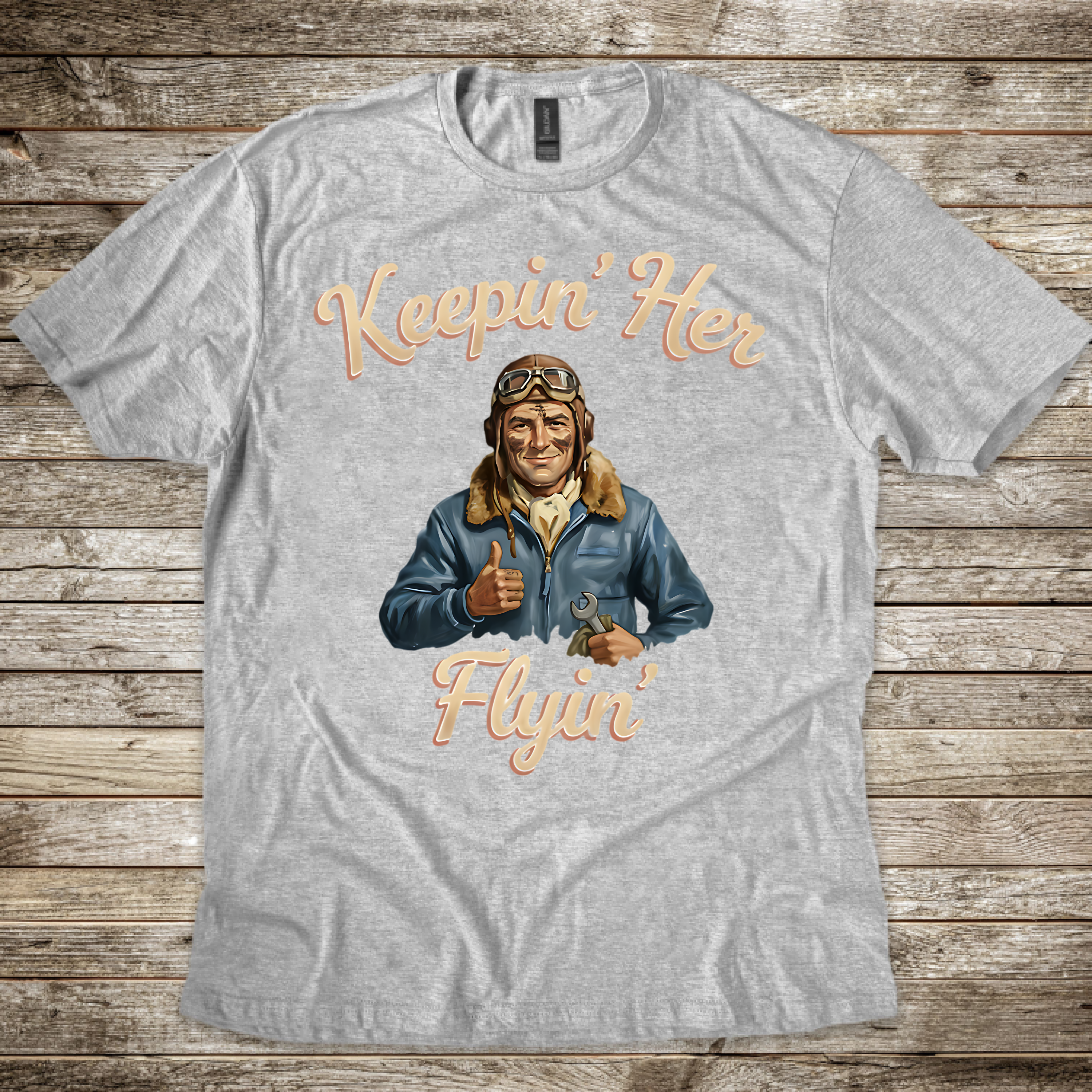 Keepin' Her Flyin' T-shirt