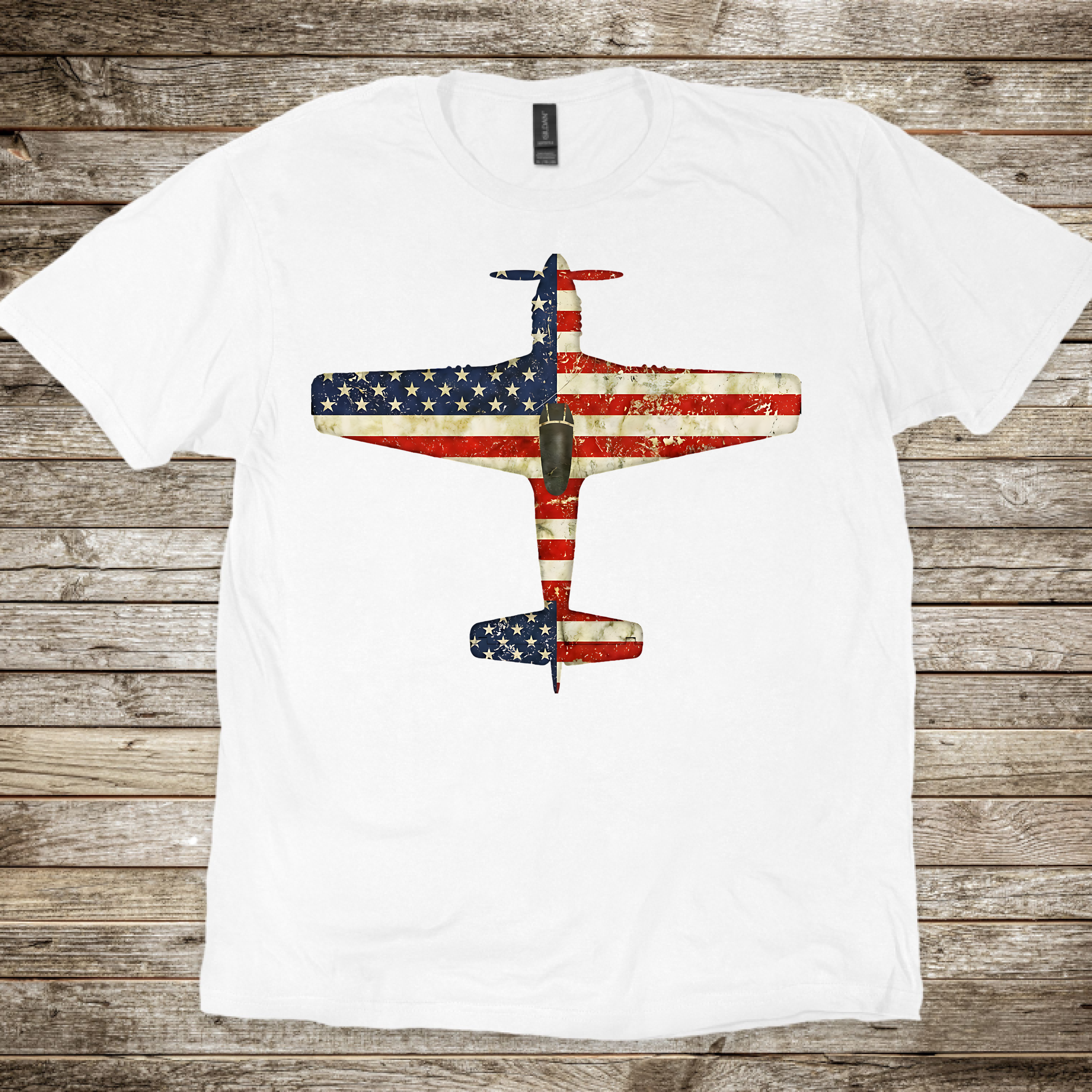 Stars & Stripes Mustang T-shirt