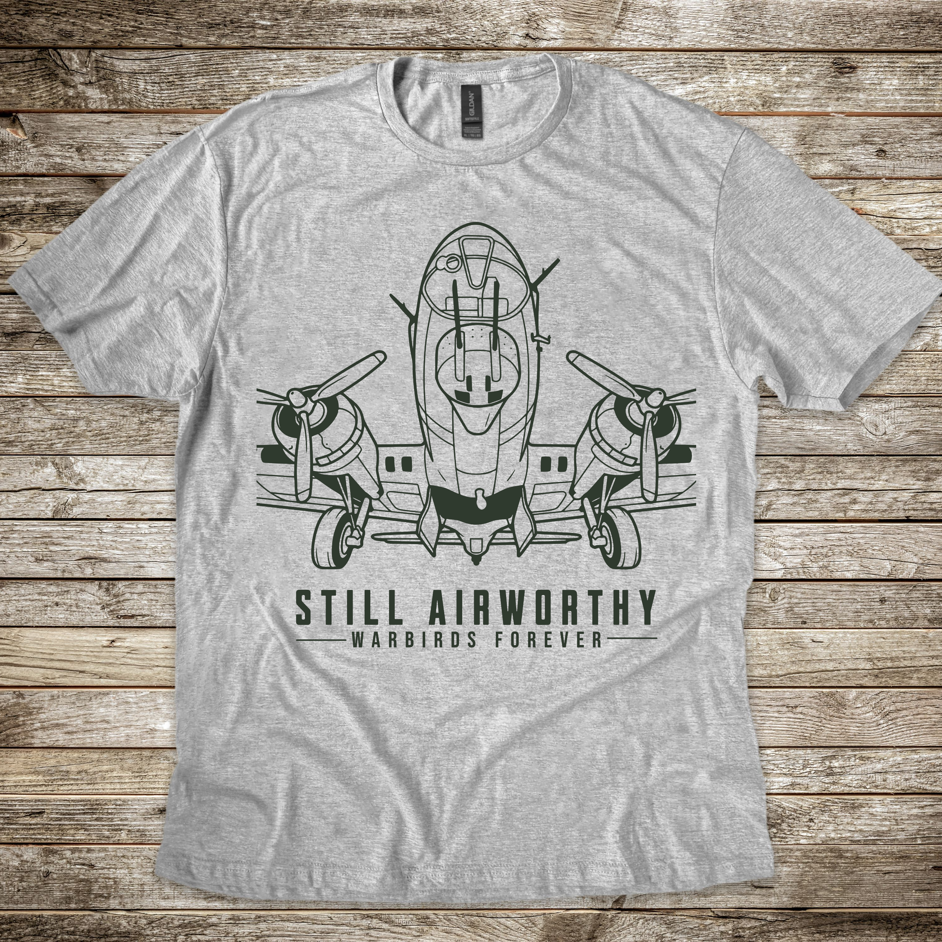 Still Airworthy B-17 T-shirt