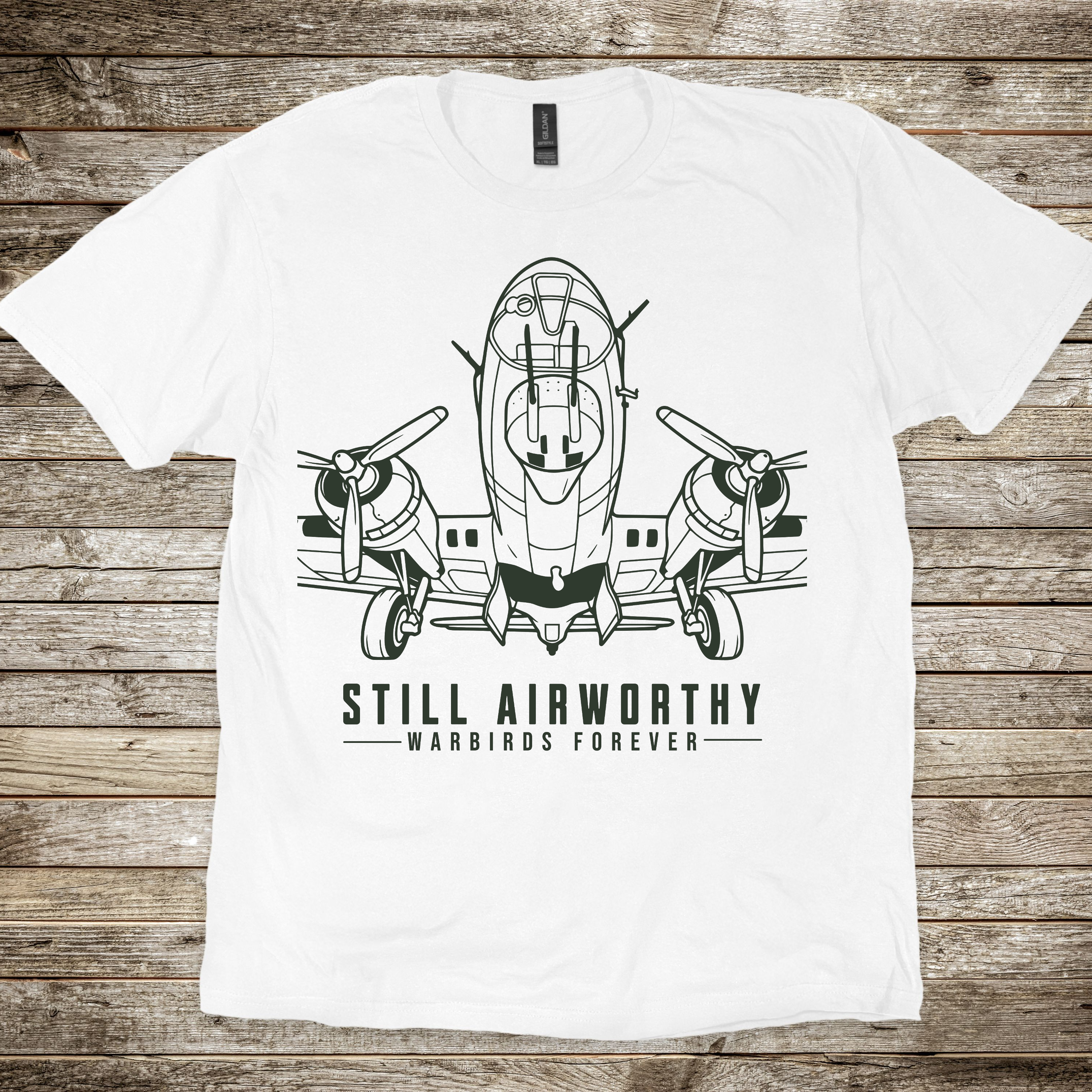 Still Airworthy B-17 T-shirt