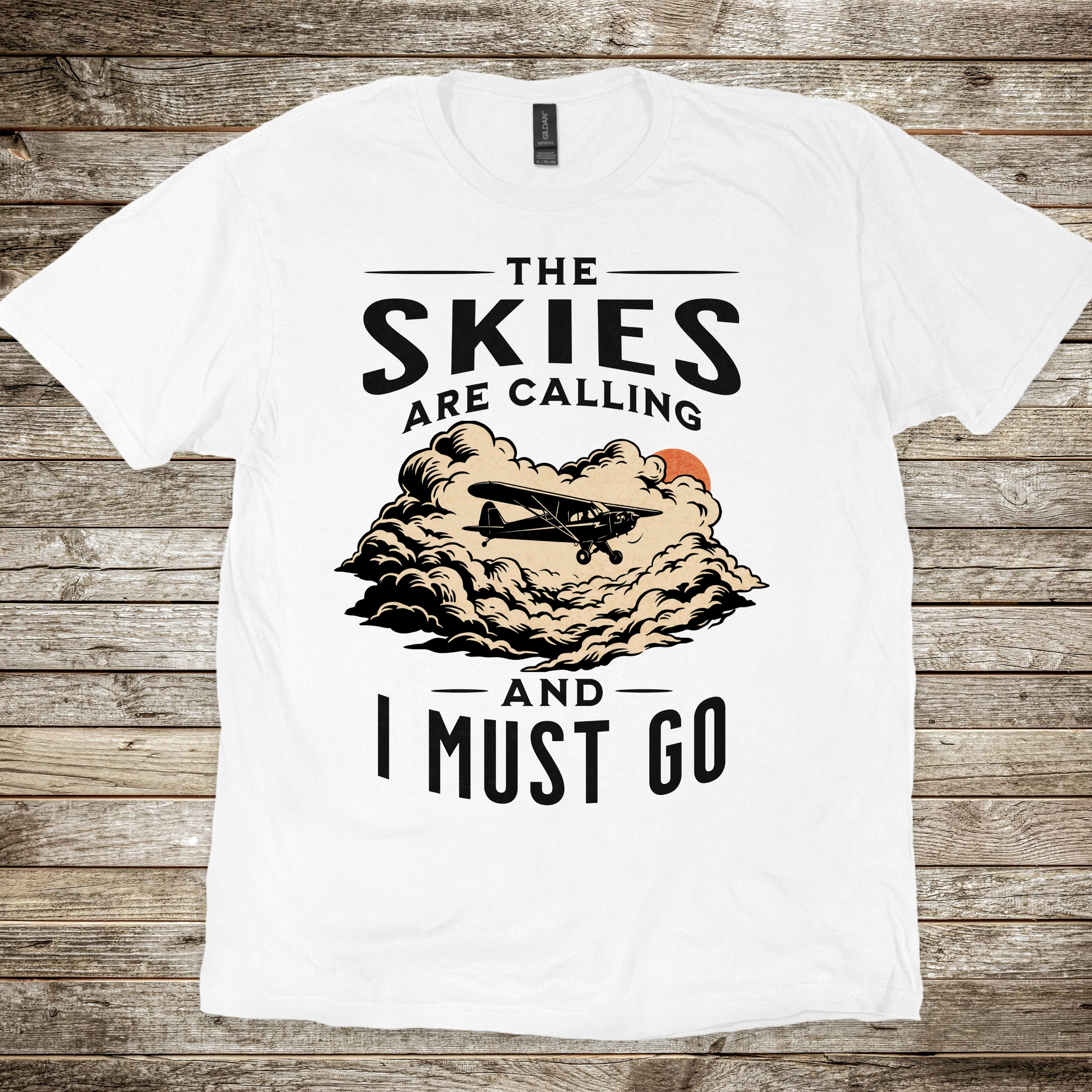 The Skies are Calling T-shirt