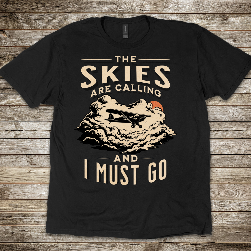 The Skies are Calling T-shirt