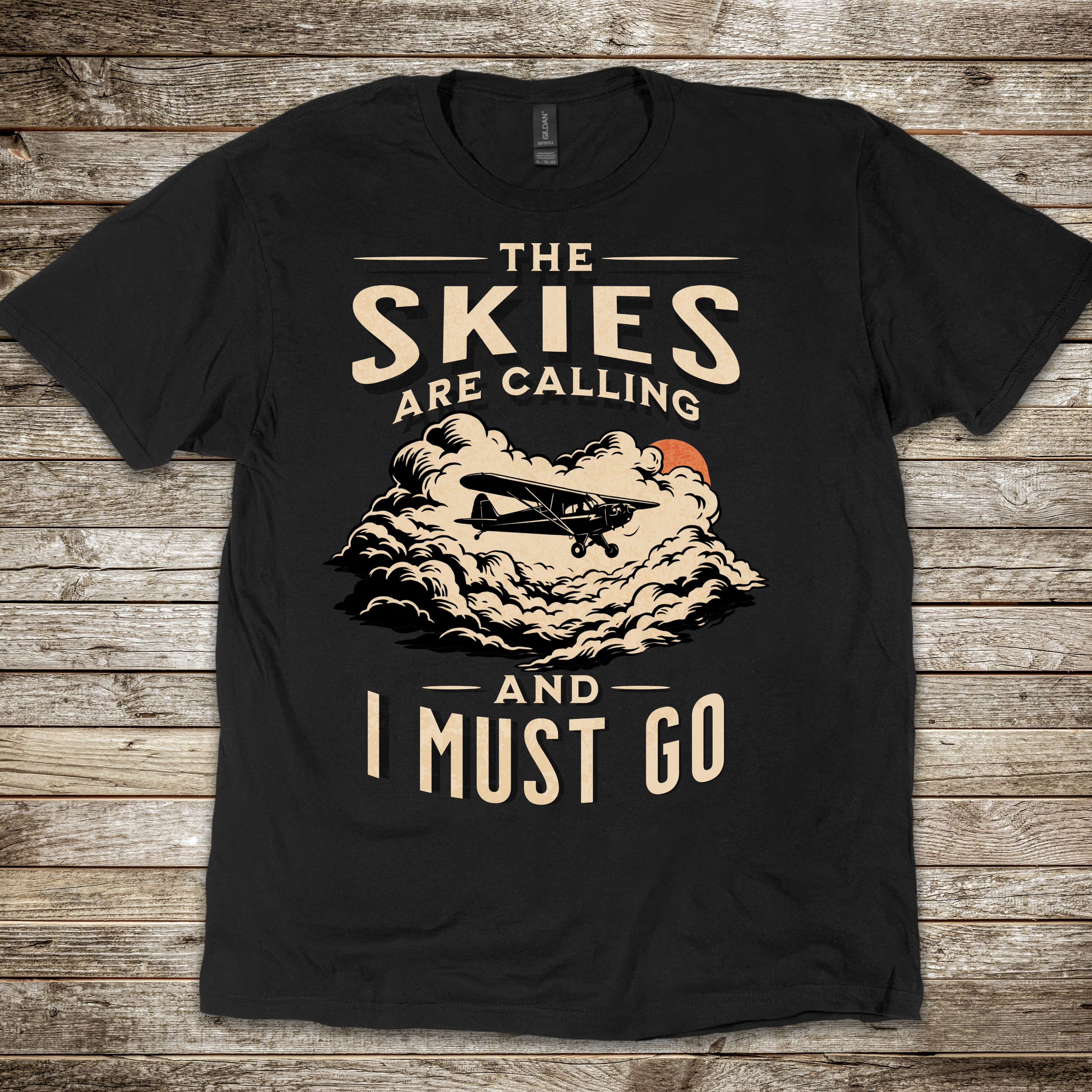 The Skies are Calling T-shirt