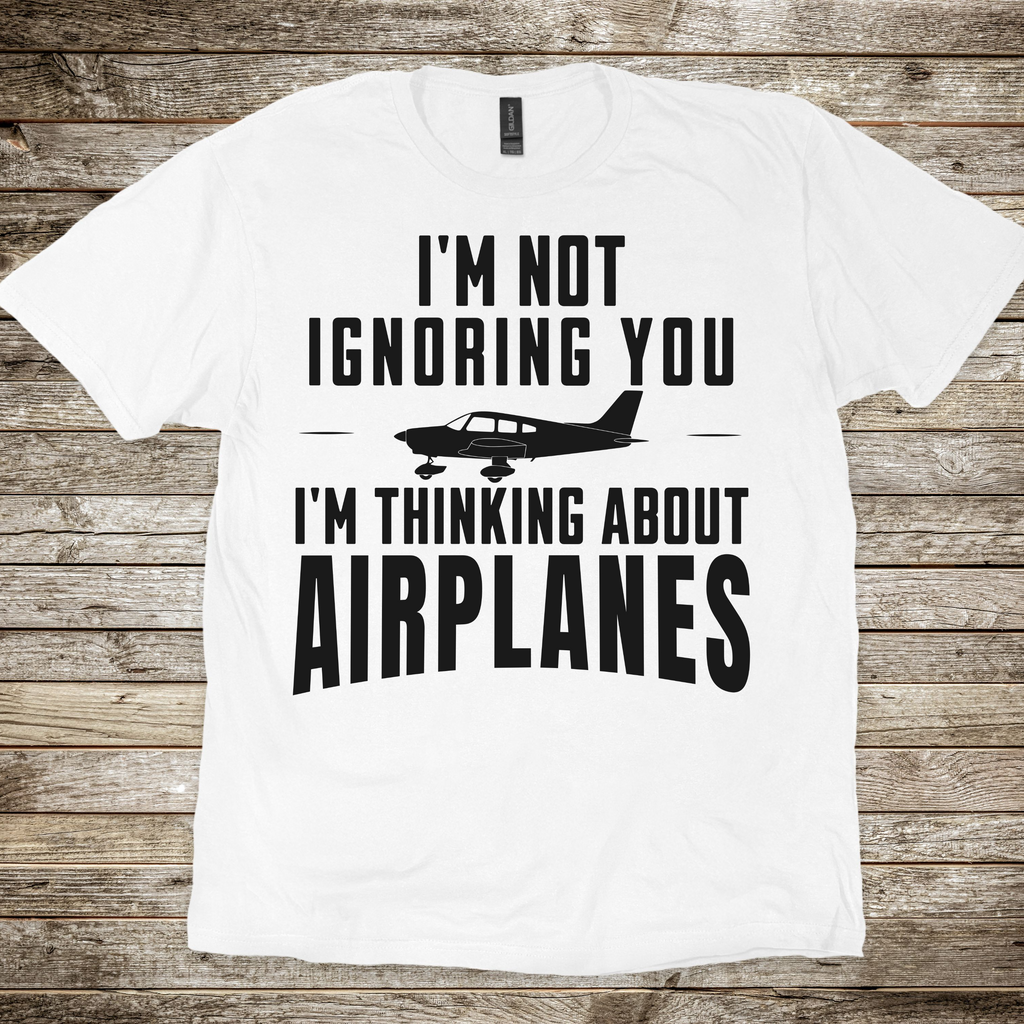 Thinking About Airplanes T-shirt