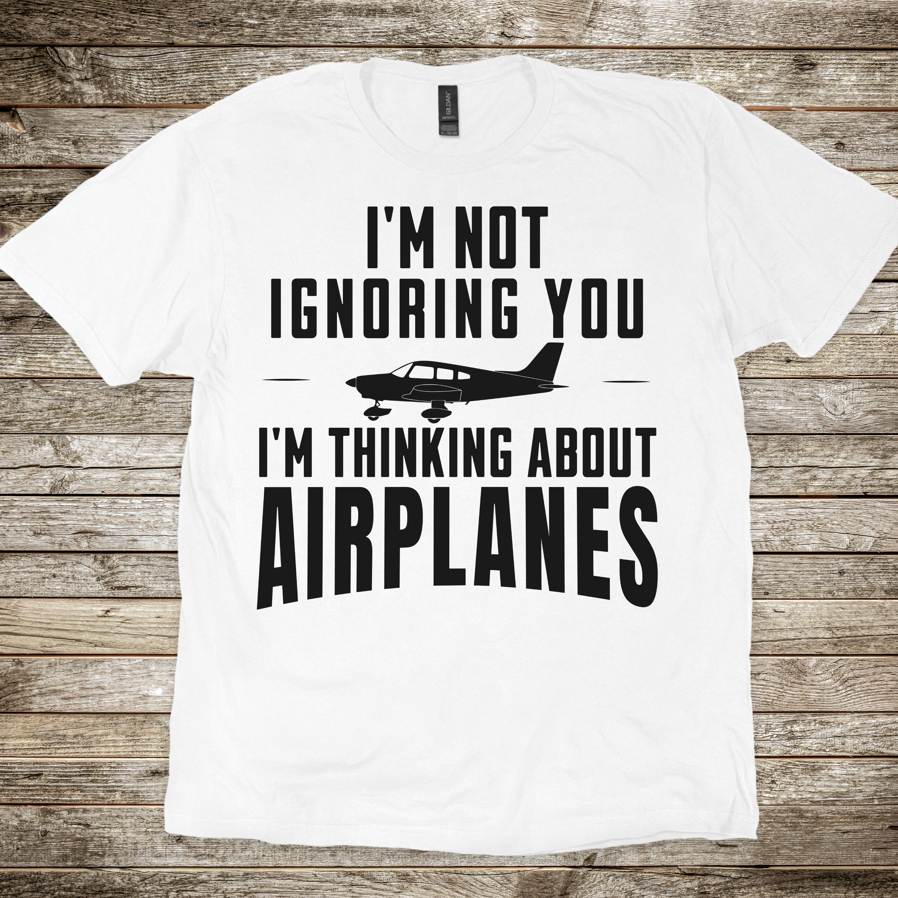 Thinking About Airplanes T-shirt