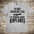 Thinking About Airplanes T-shirt