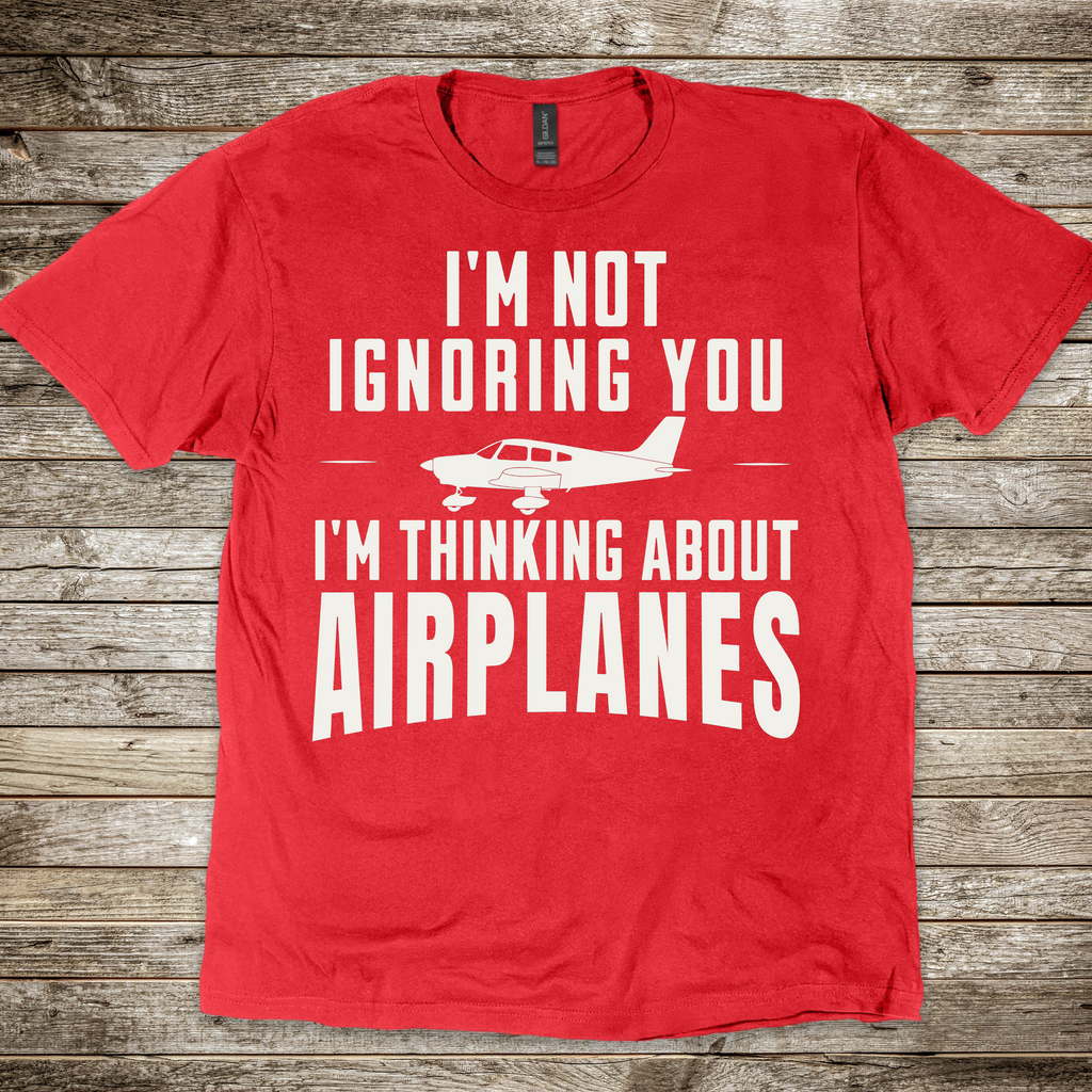 Thinking About Airplanes T-shirt