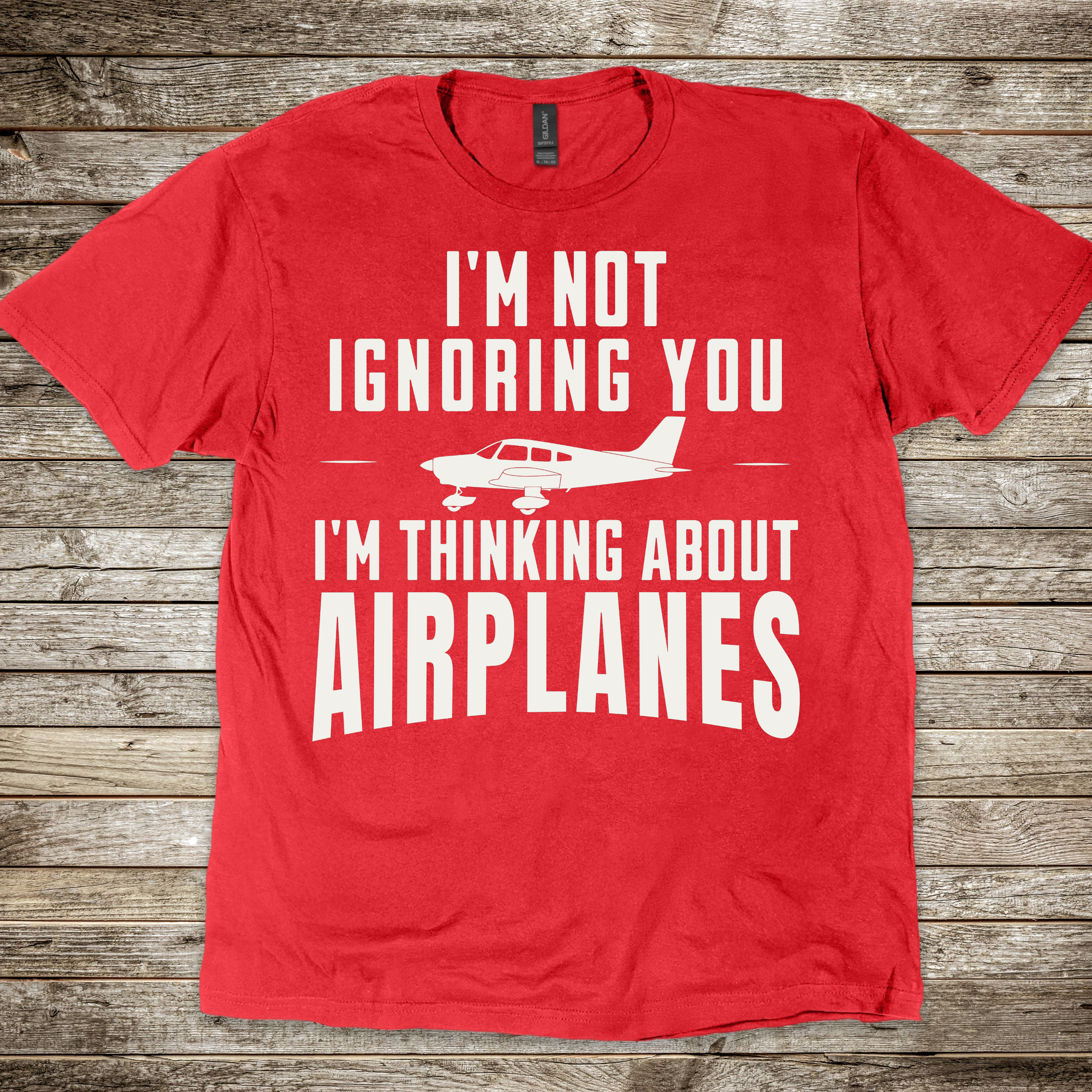 Thinking About Airplanes T-shirt