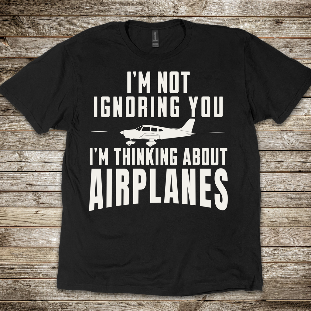 Thinking About Airplanes T-shirt