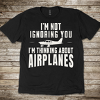 Thinking About Airplanes T-shirt