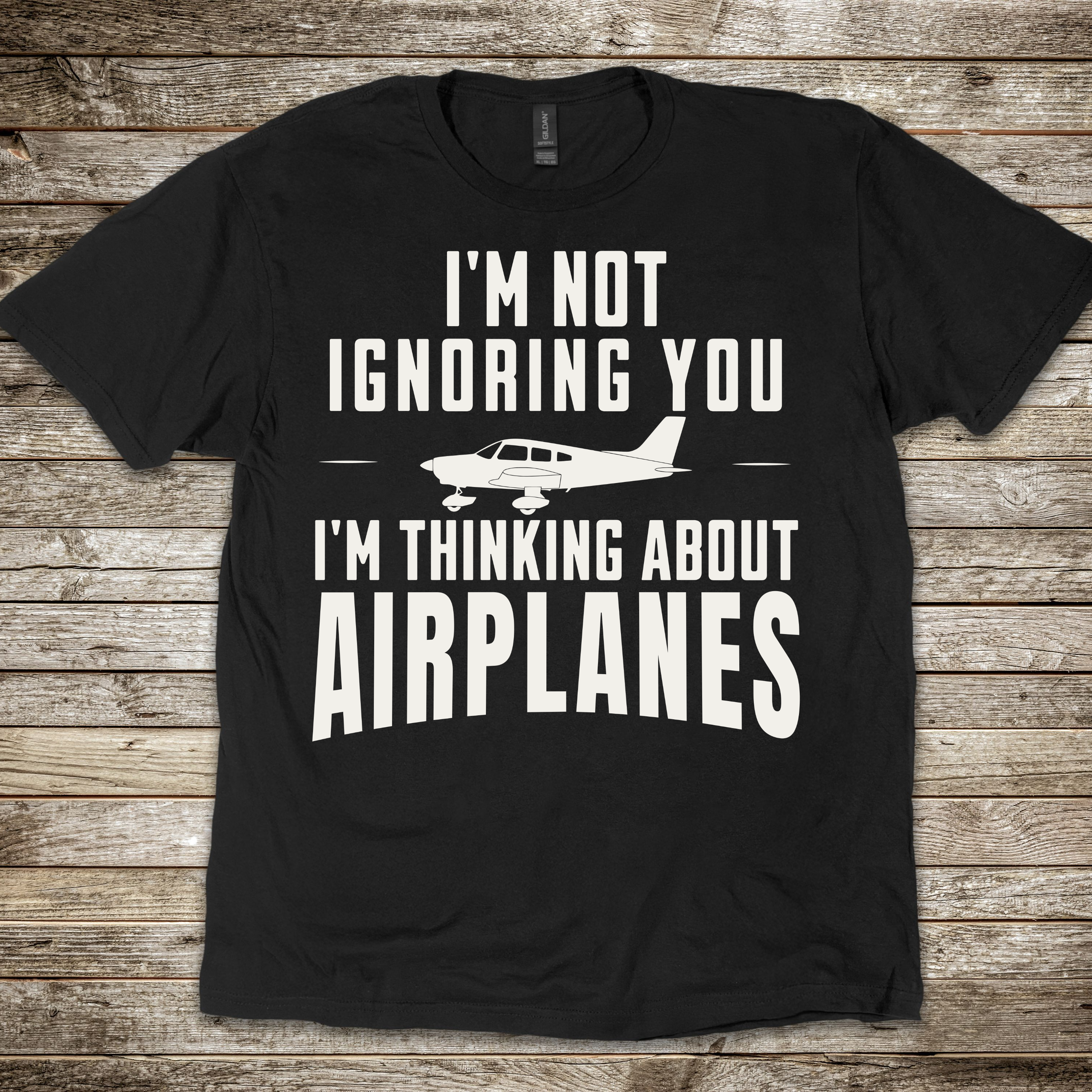 Thinking About Airplanes T-shirt