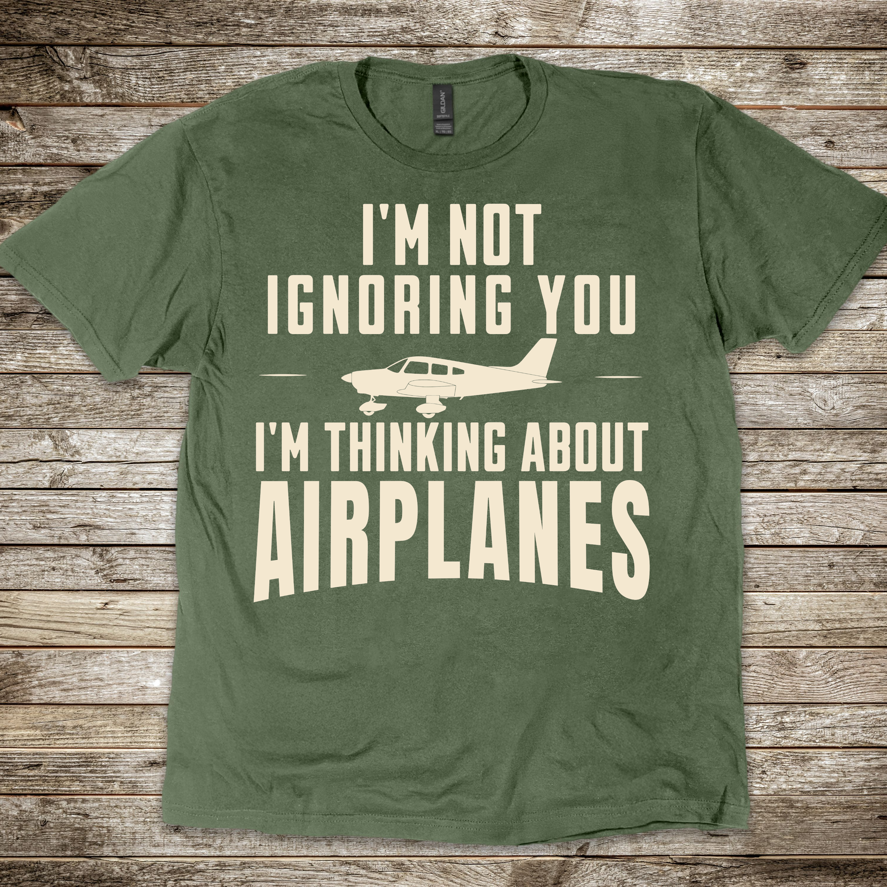 Thinking About Airplanes T-shirt