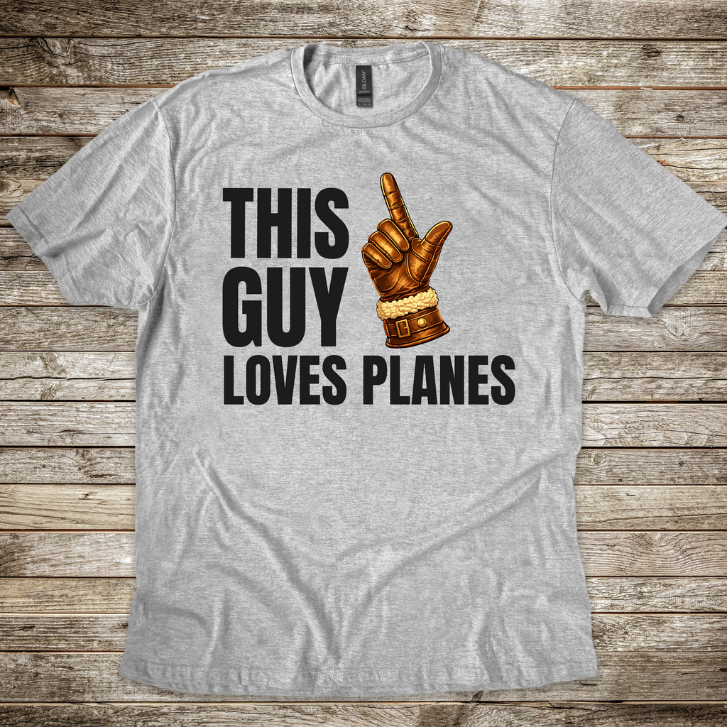 This Guy Loves Planes T-shirt