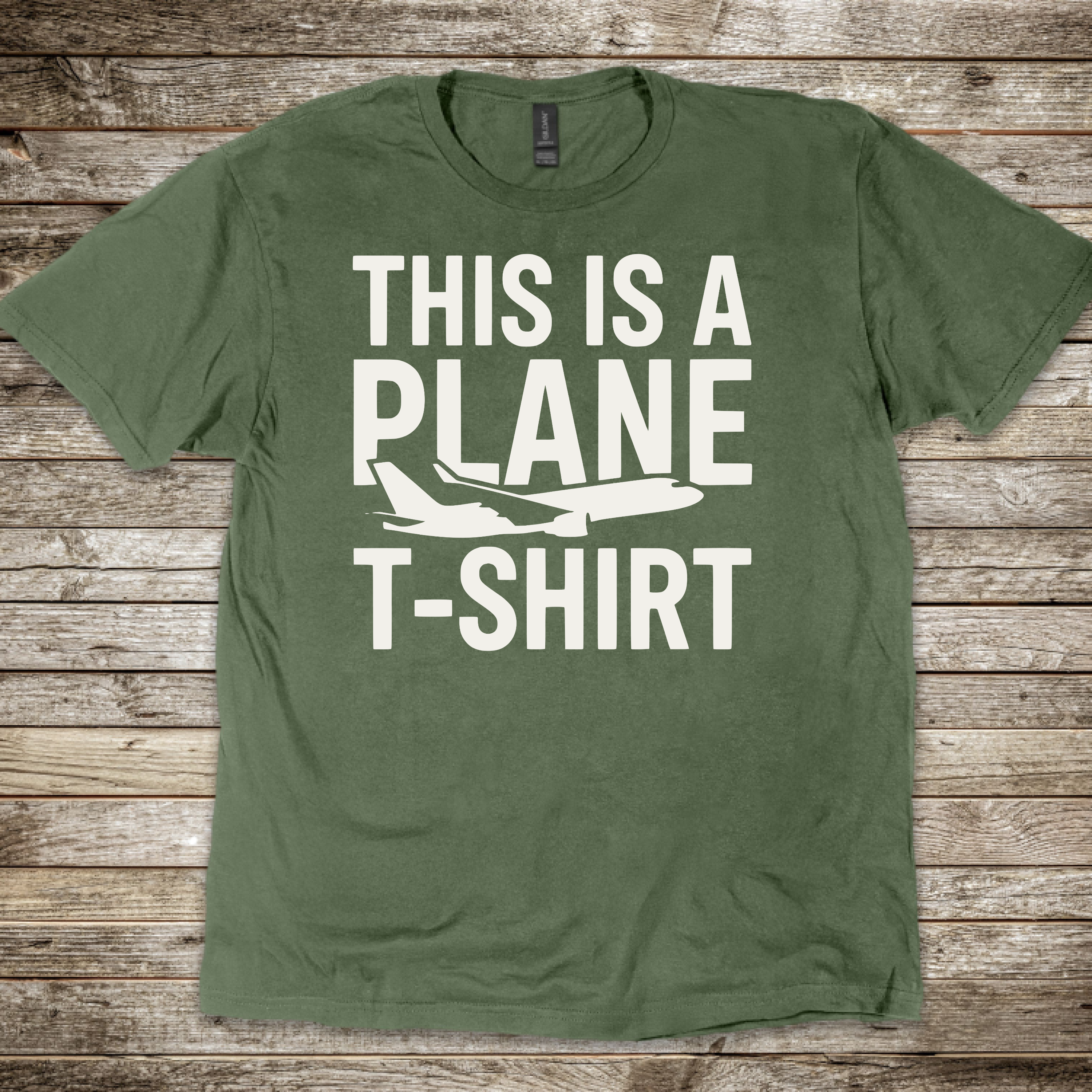 This is a Plane T-shirt