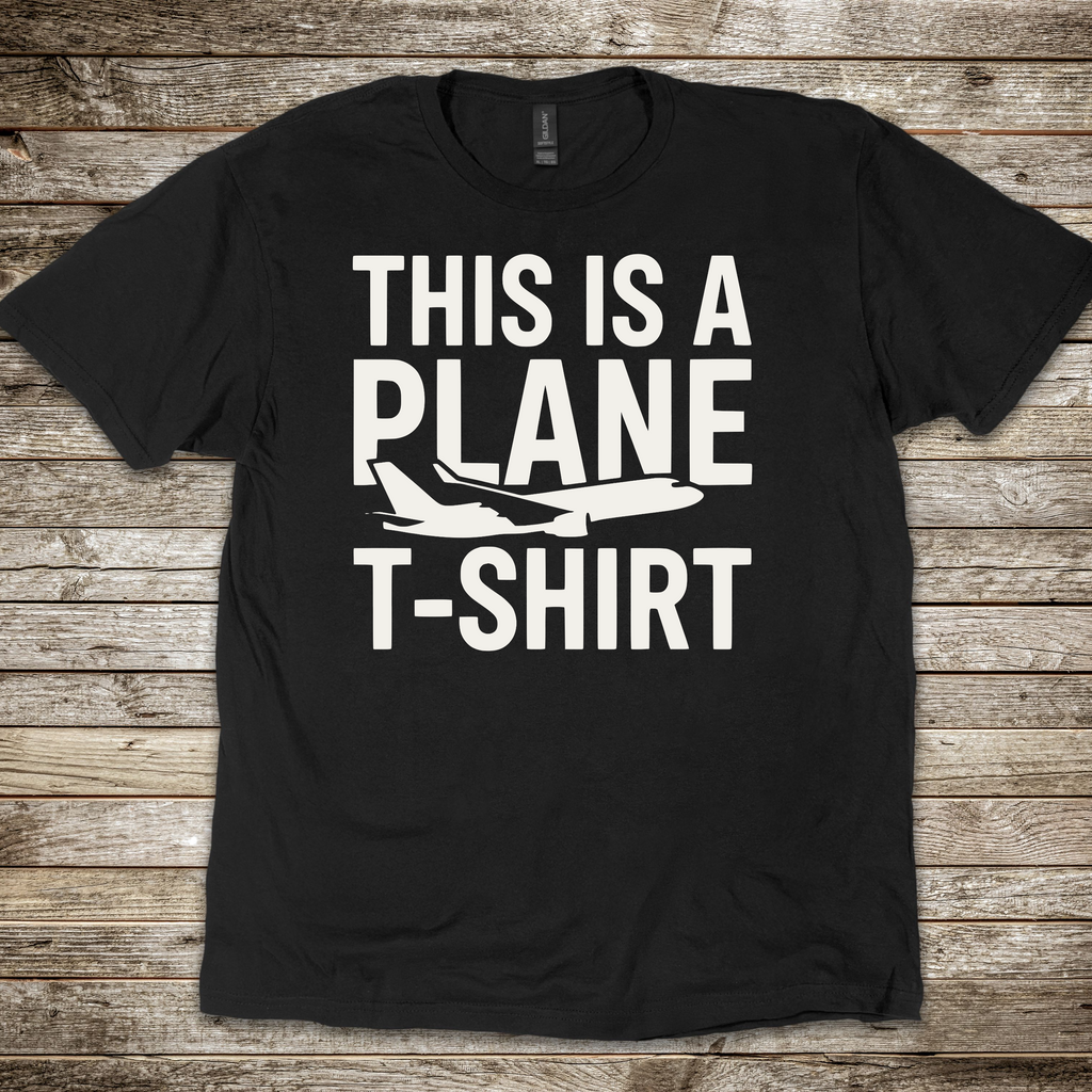 This is a Plane T-shirt