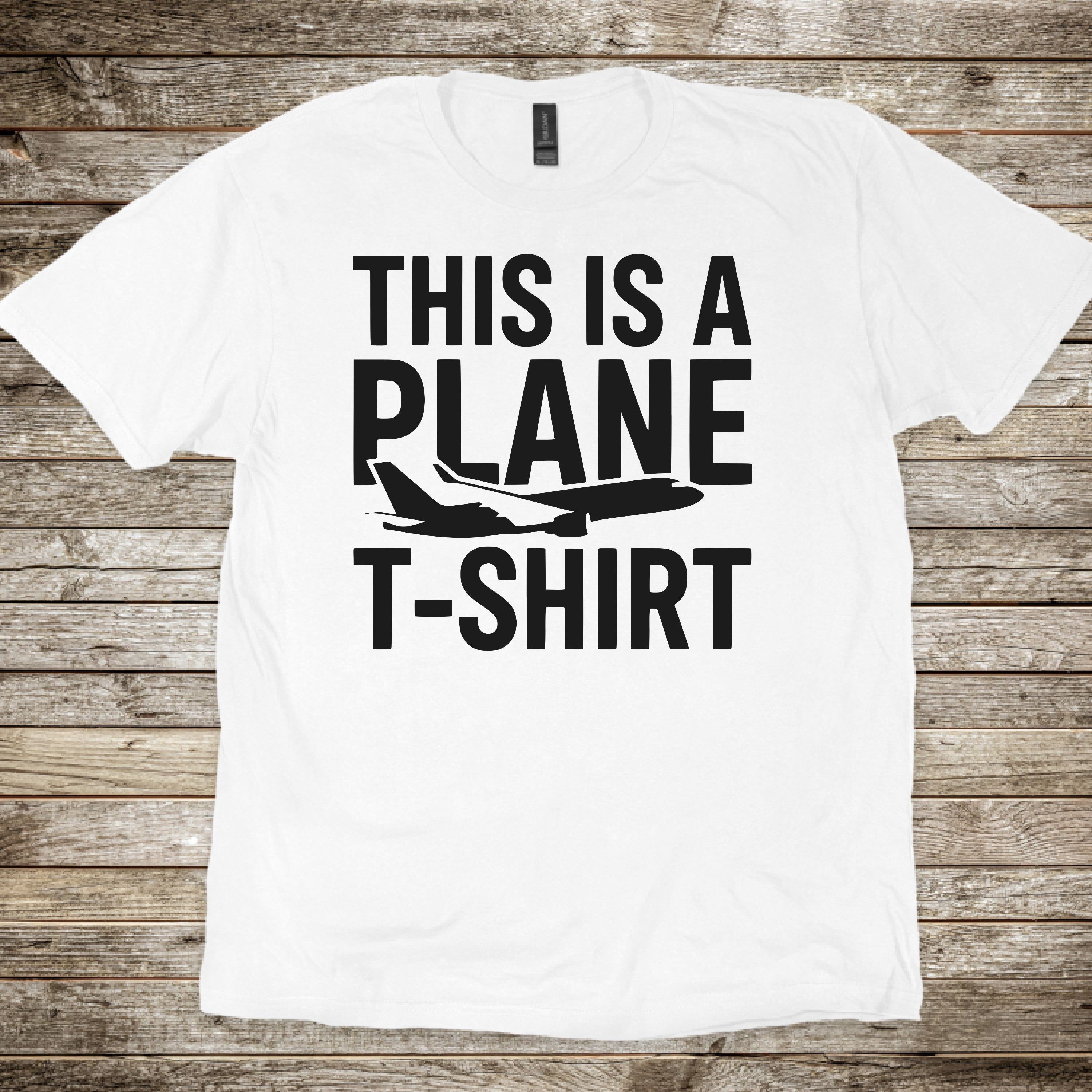 This is a Plane T-shirt