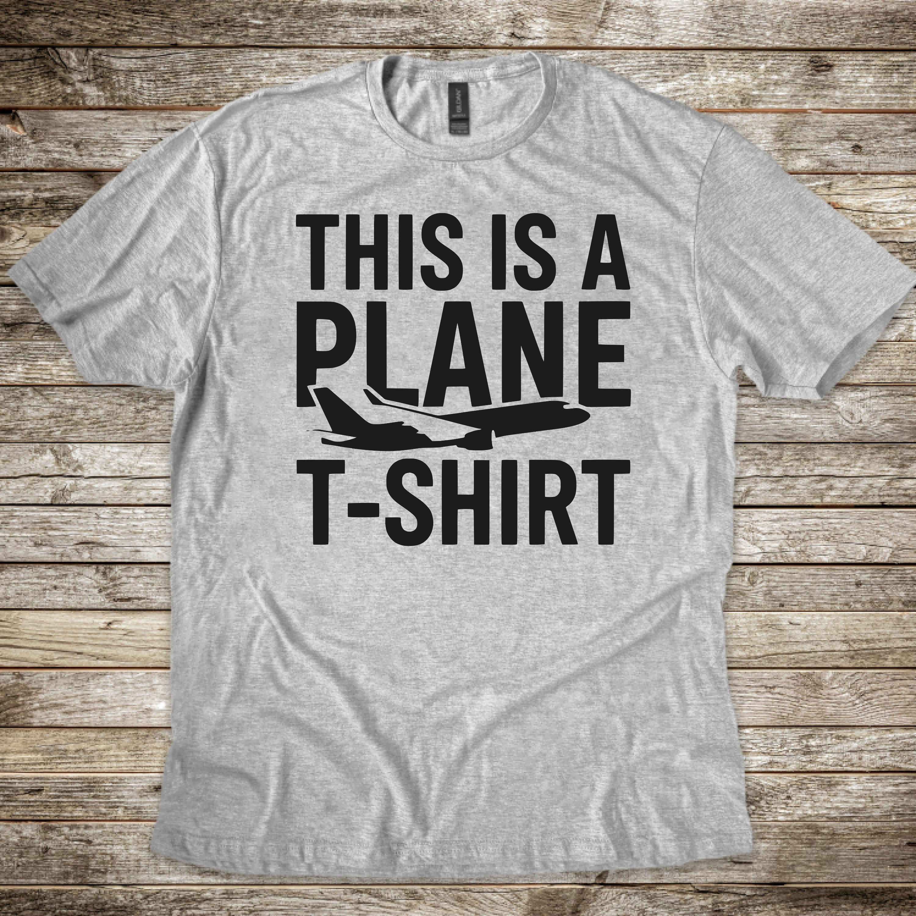 This is a Plane T-shirt