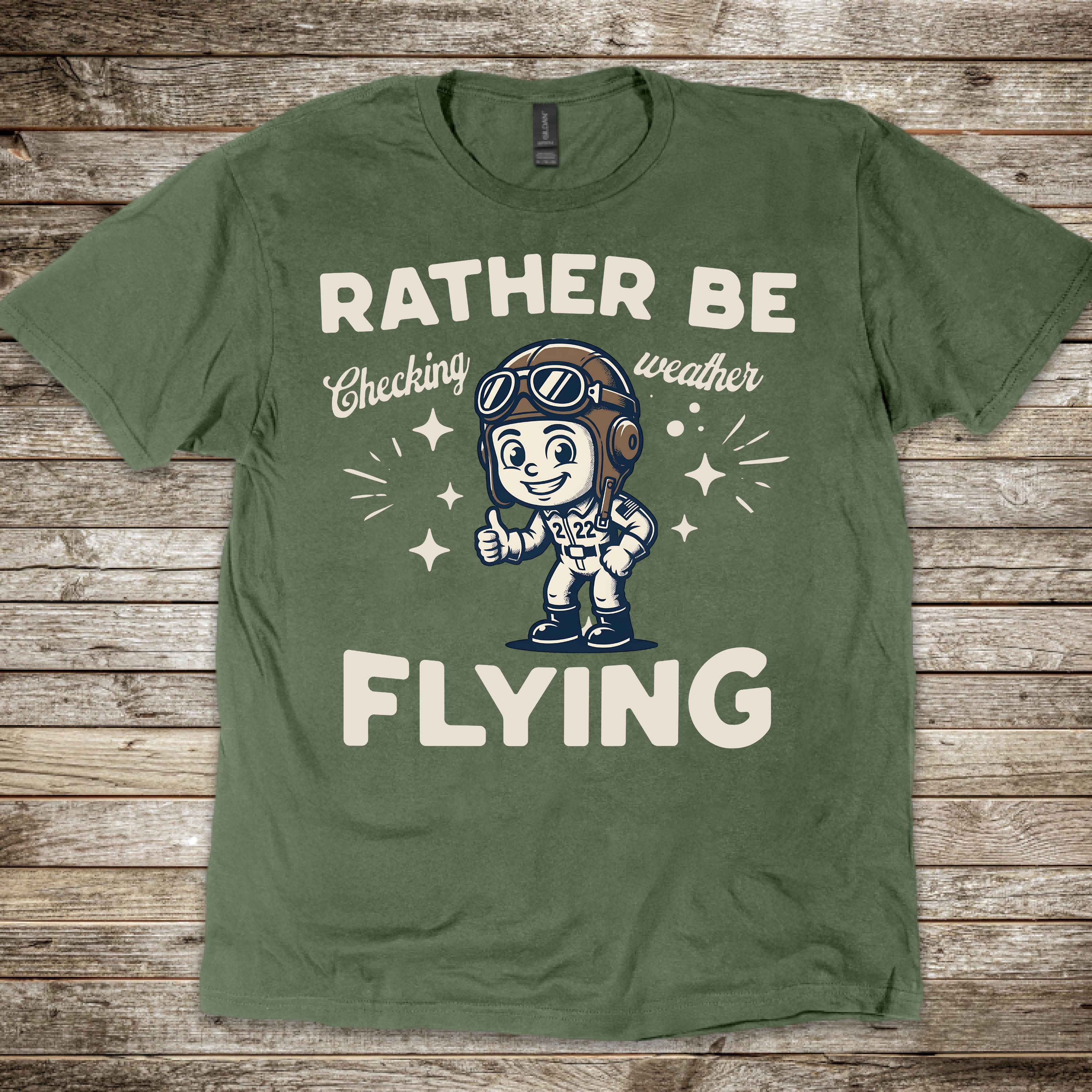 Rather Be Fying T-shirt