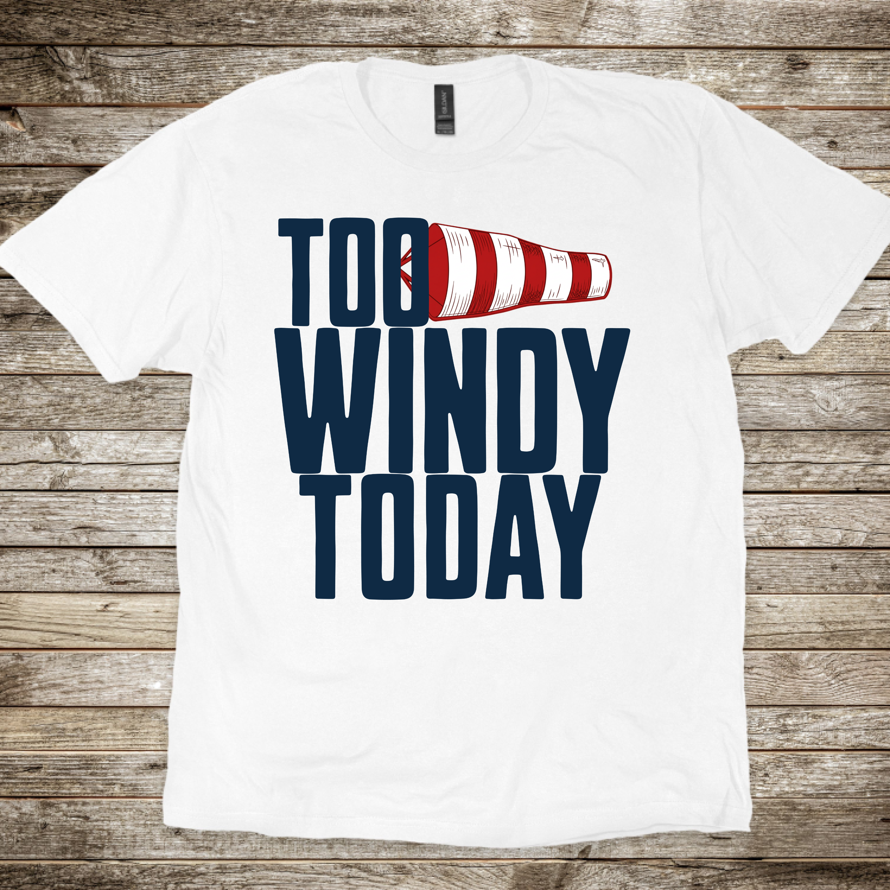 Too Windy Today T-Shirt