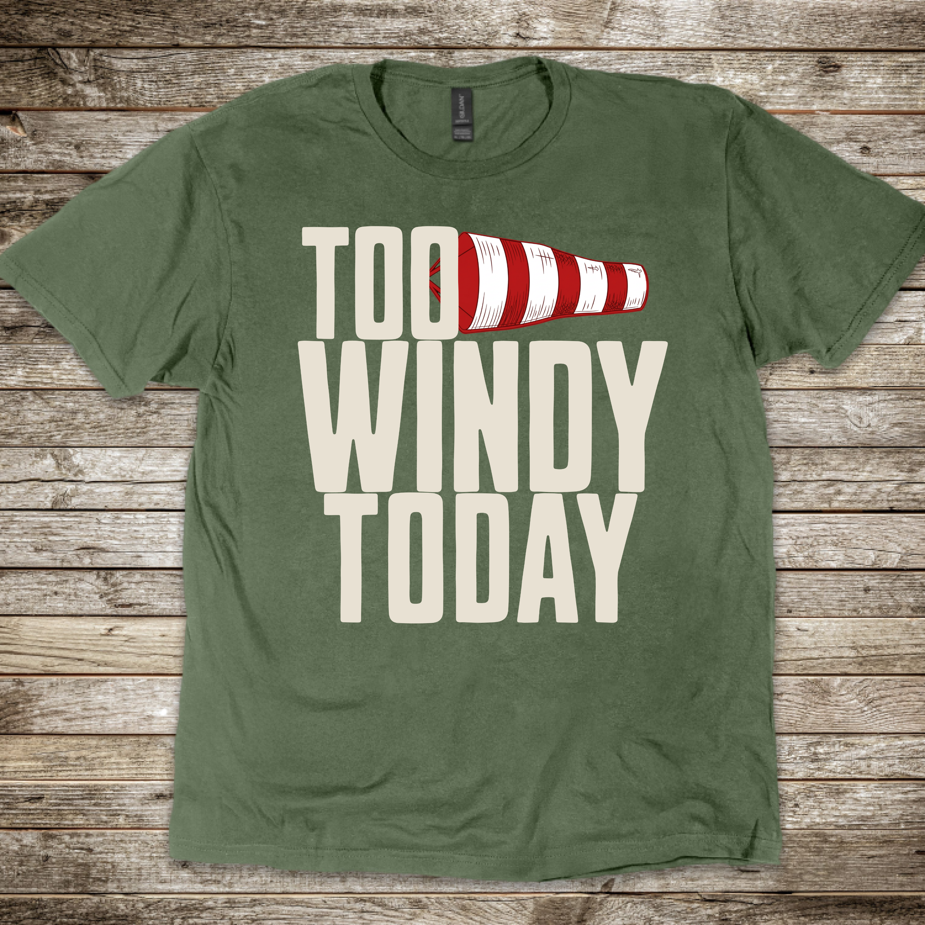 Too Windy Today T-Shirt