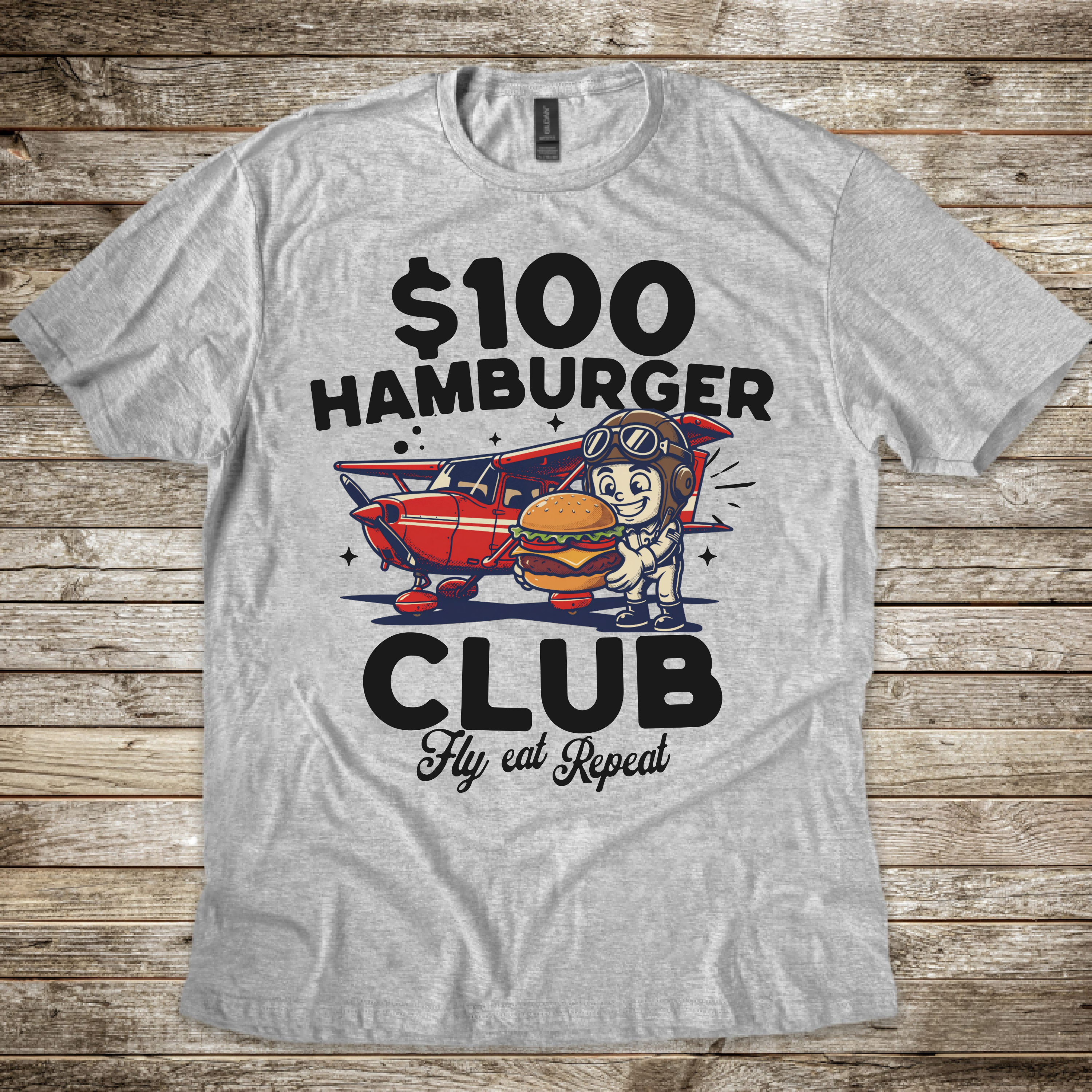 $100 Hamburger Club T-Shirt