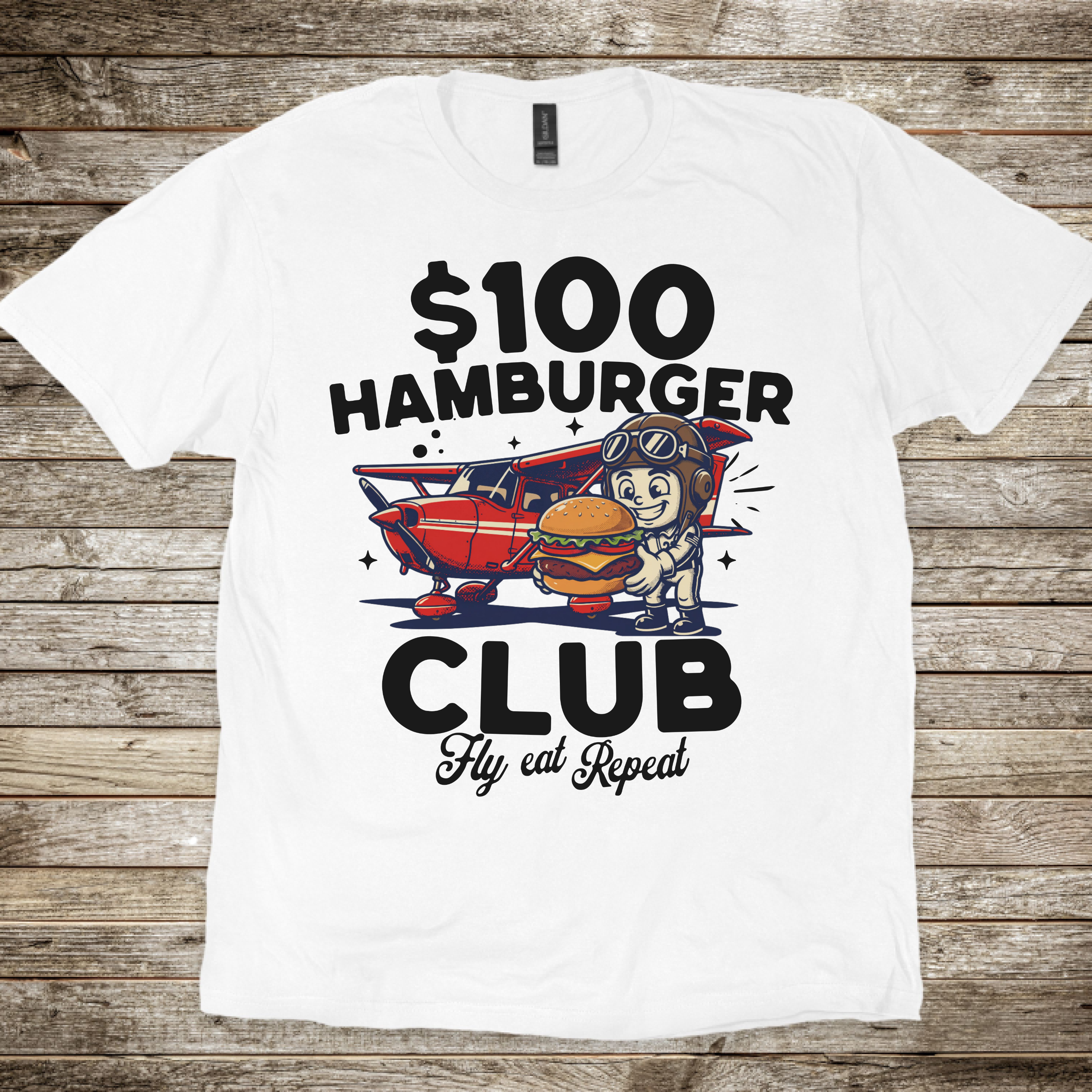 $100 Hamburger Club T-Shirt