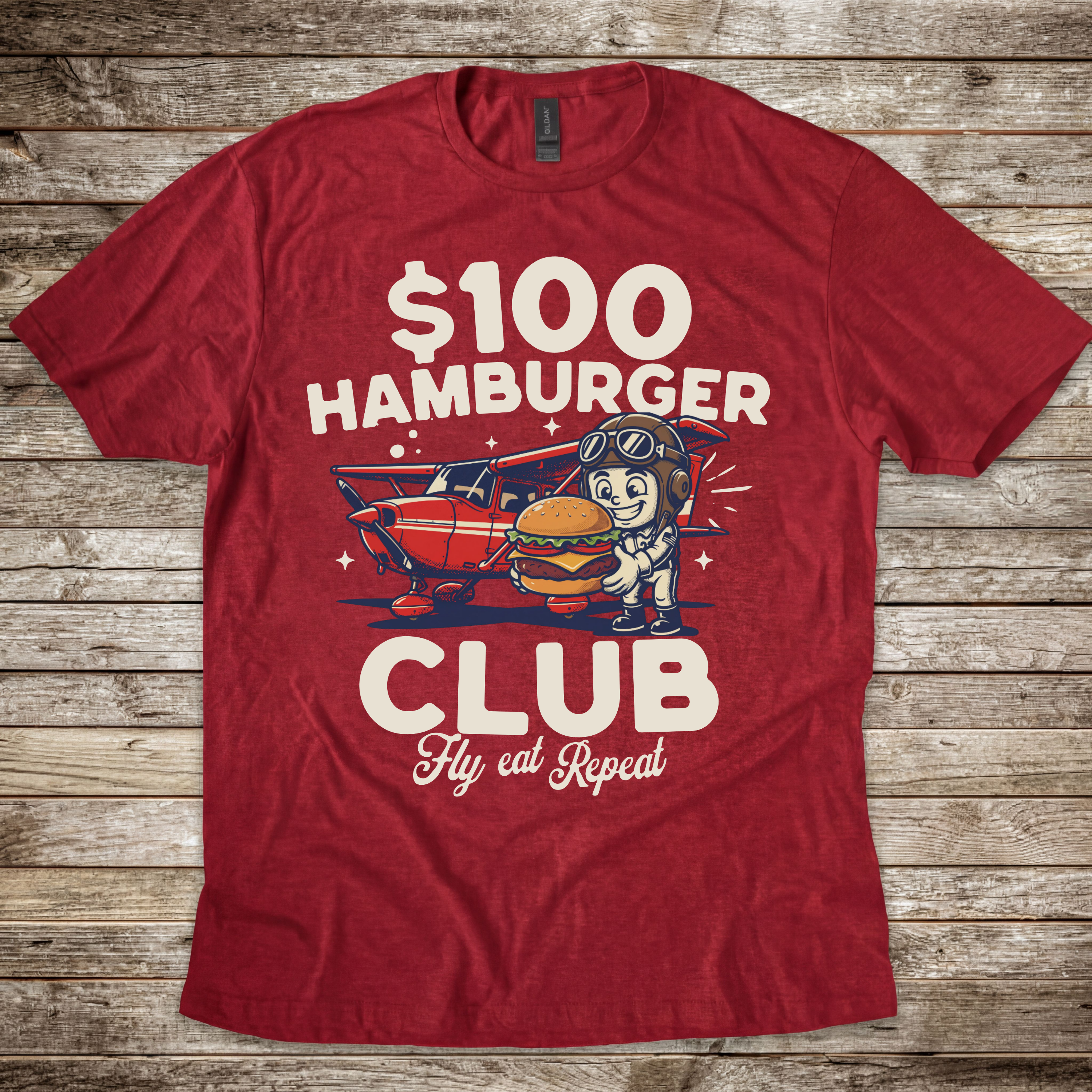 $100 Hamburger Club T-Shirt
