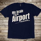 Brain at the Airport T-Shirt