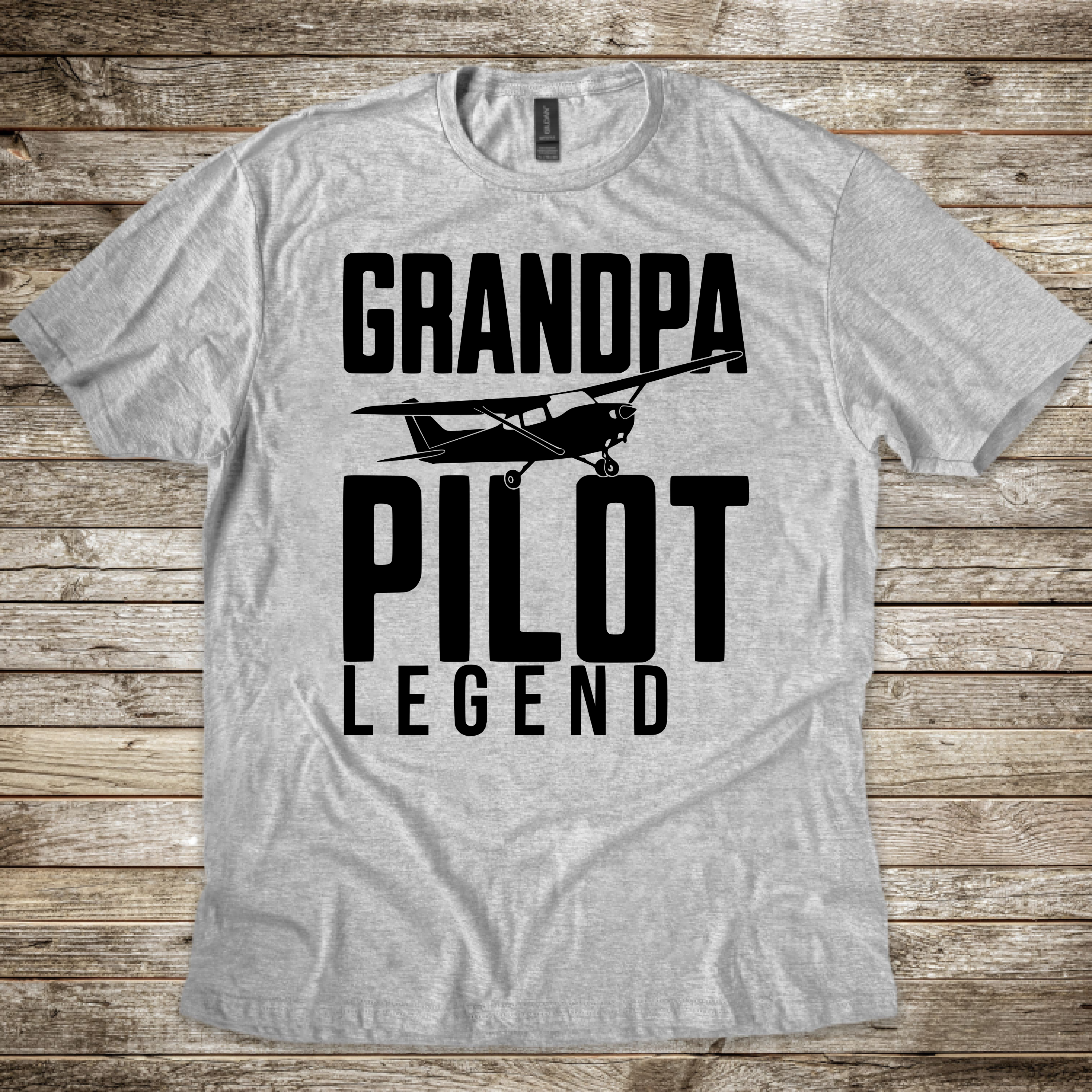 Grandpa, Pilot, Legend T-Shirt