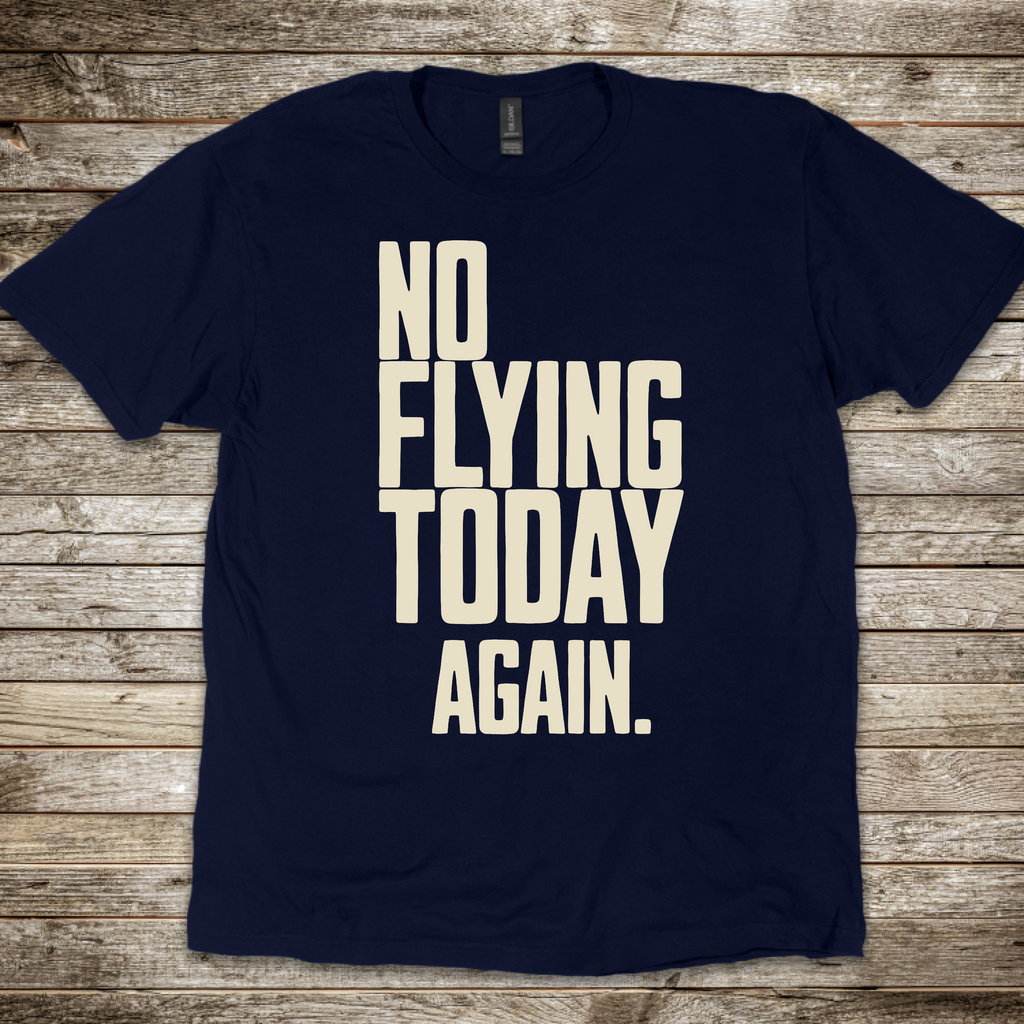 No Flying Today Again T-Shirt