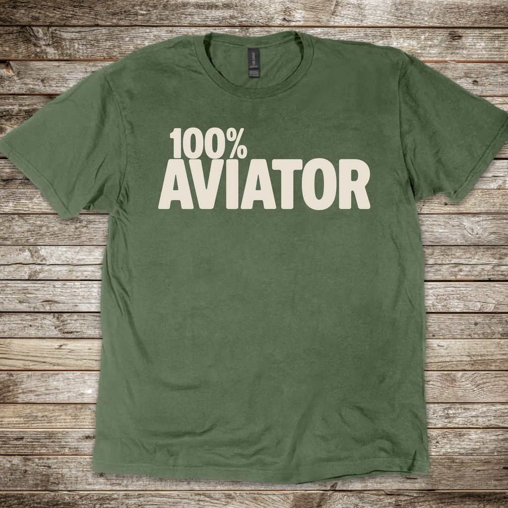 100% Aviator T-Shirt