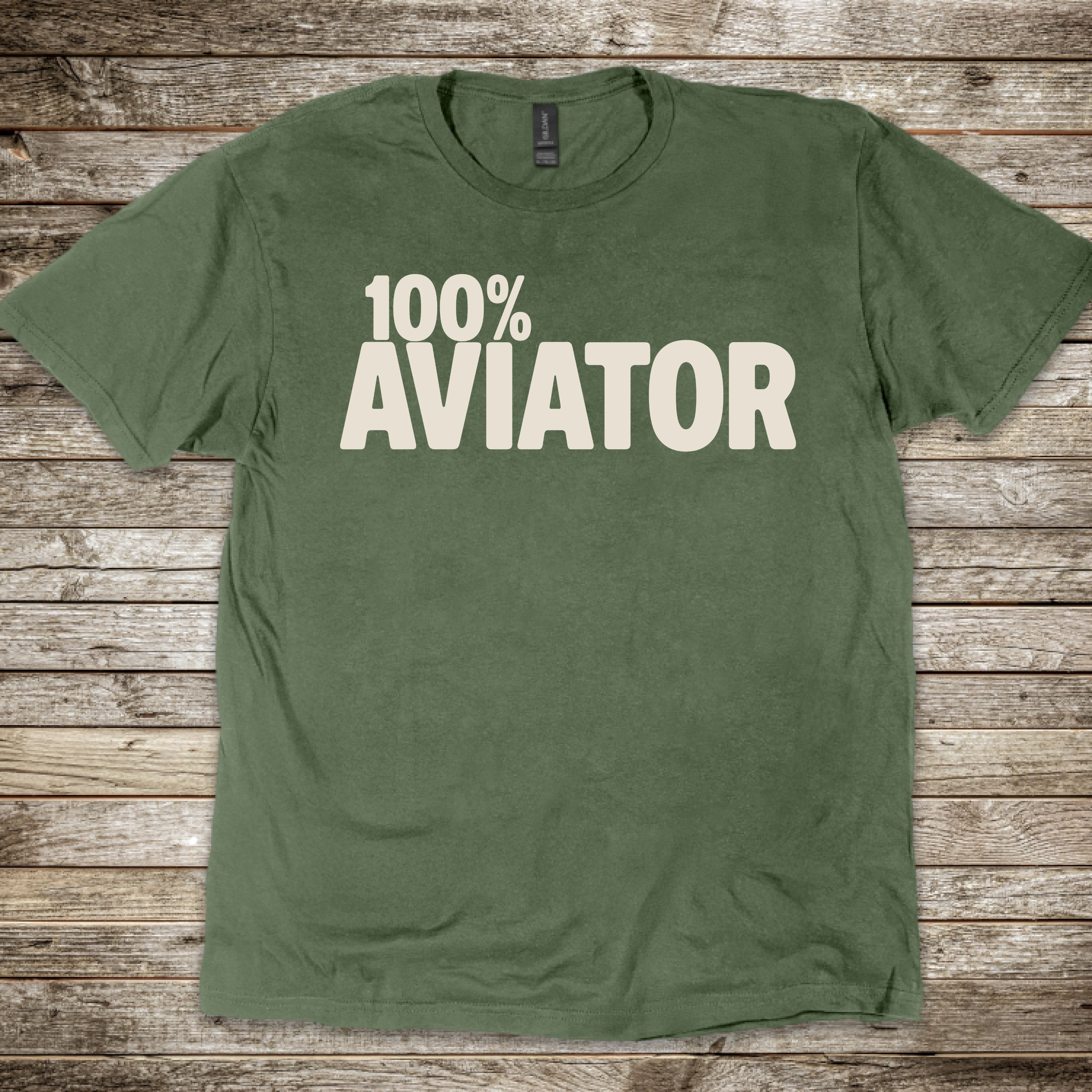 100% Aviator T-Shirt